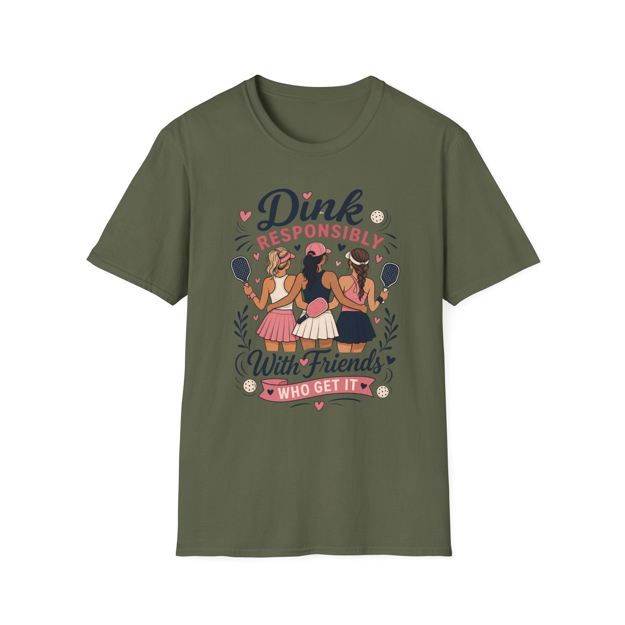 Dink responsibly with friends T-Shirt