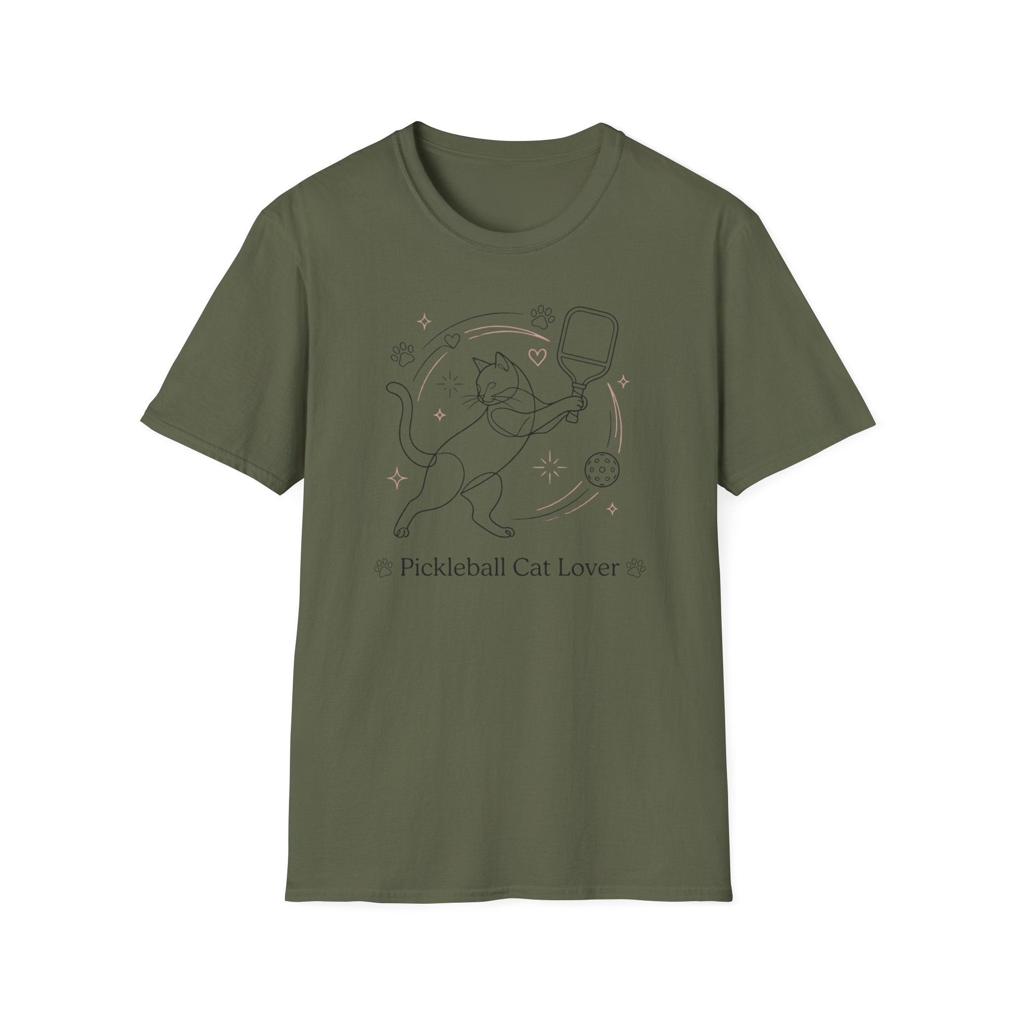 Pickleball cat T-Shirt