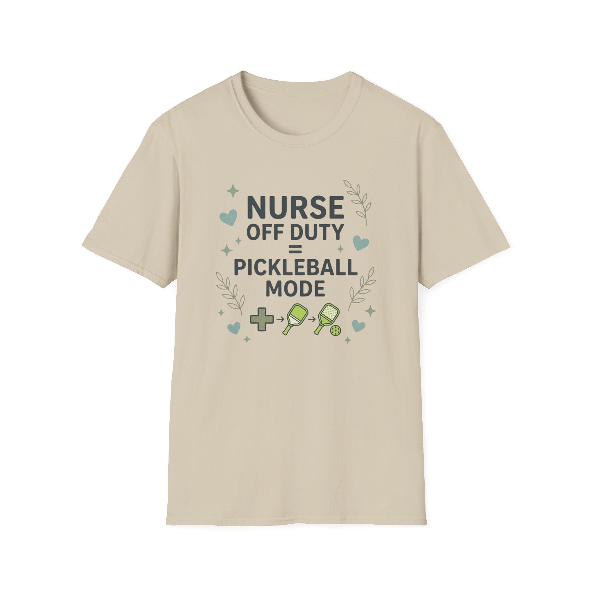 Nurse off duty pickleball mode T-Shirt