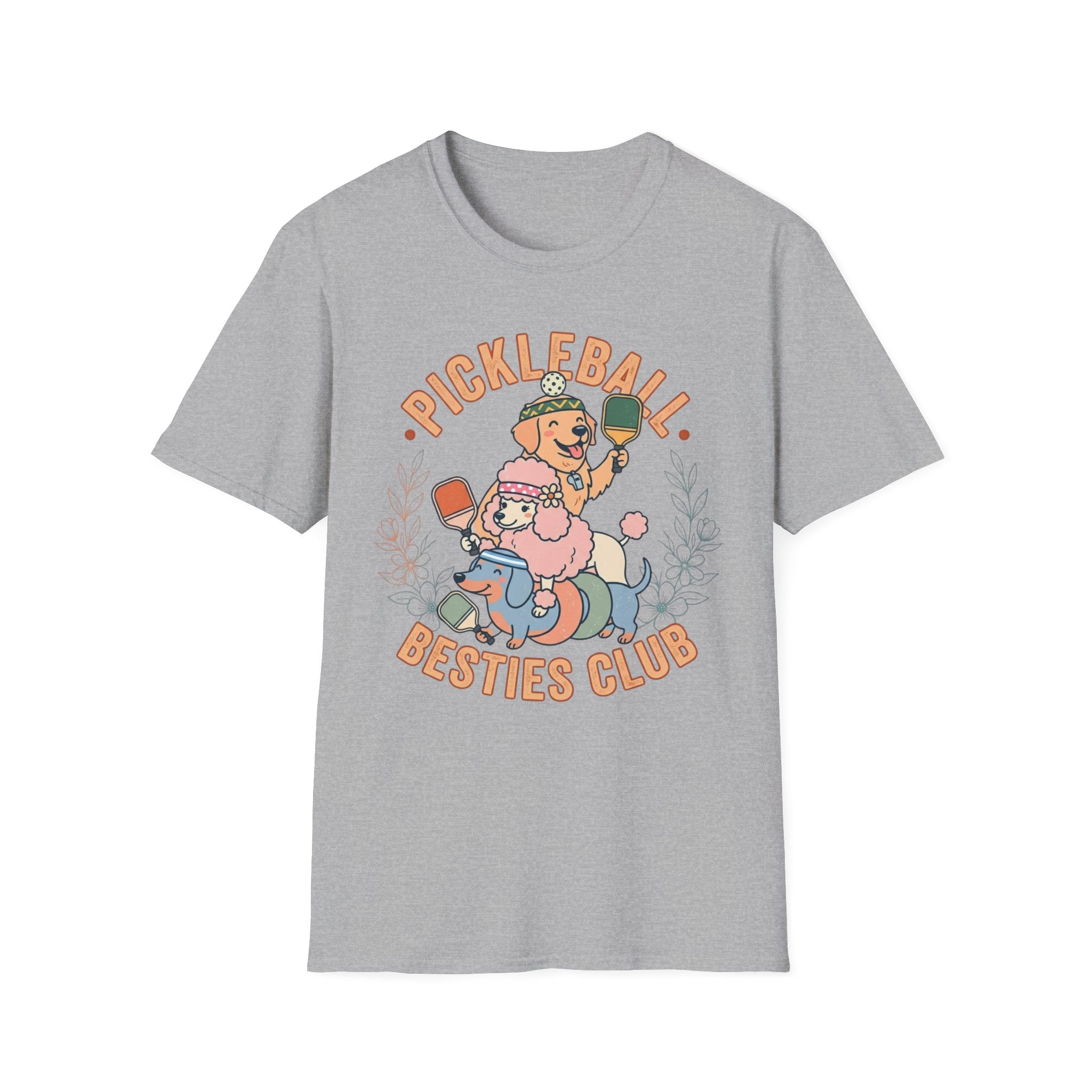 Pickleball besties club T-Shirt