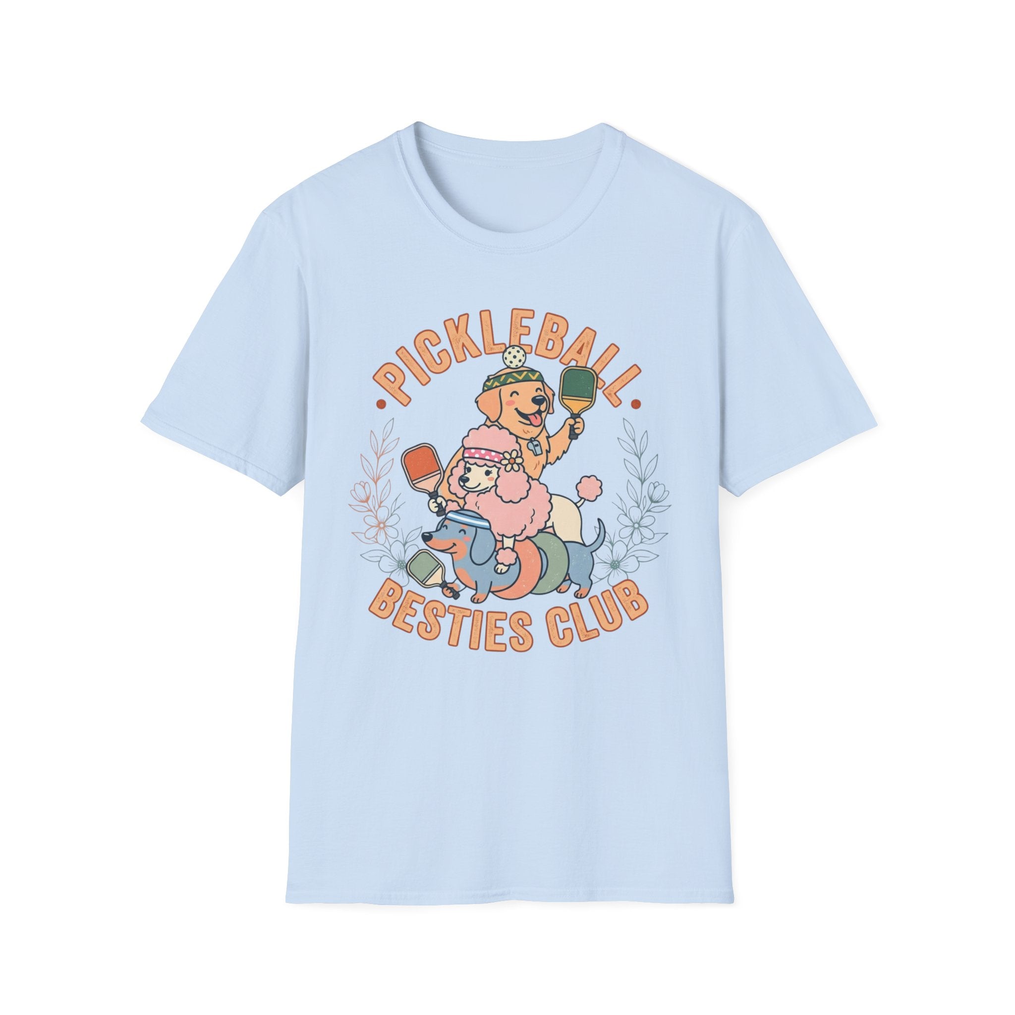 Pickleball besties club T-Shirt