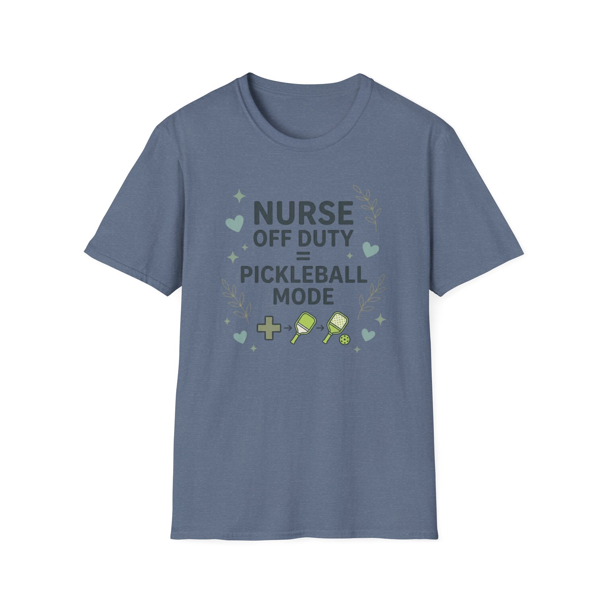 Nurse off duty pickleball mode T-Shirt