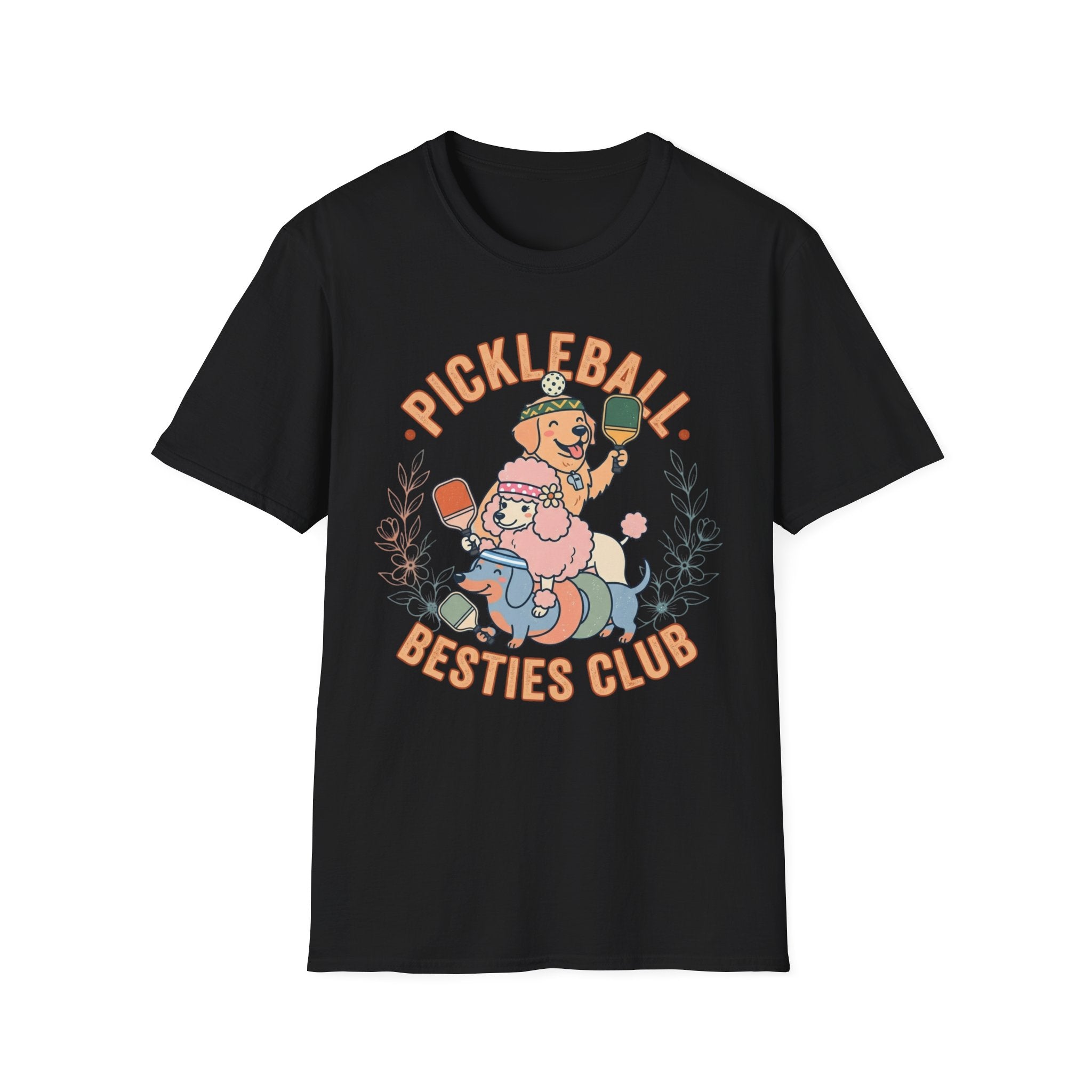 Pickleball besties club T-Shirt