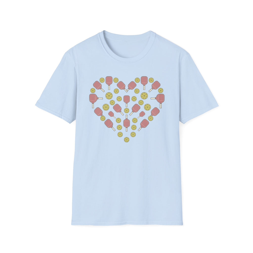 Pickleball Heart T-Shirt