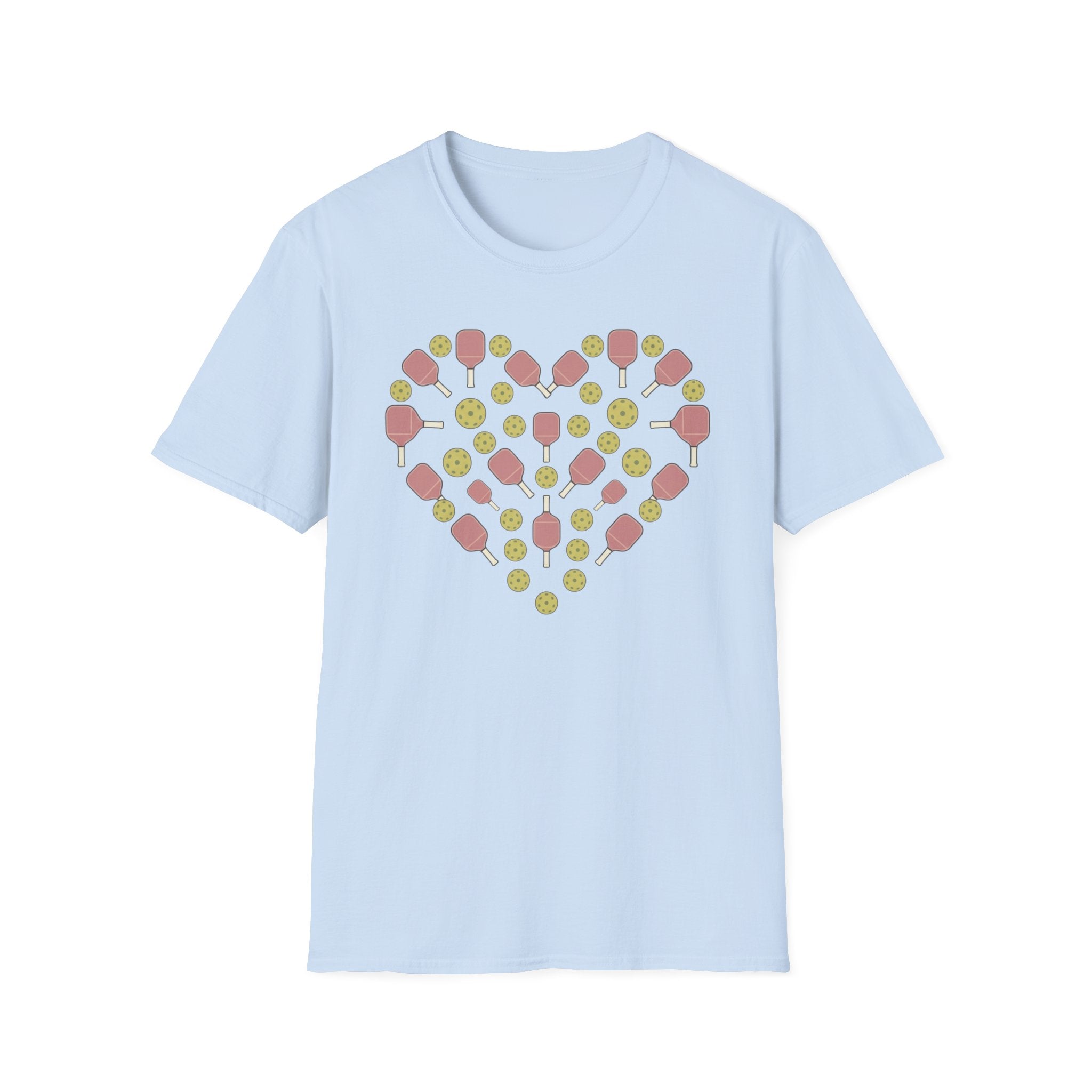 Pickleball Heart T-Shirt