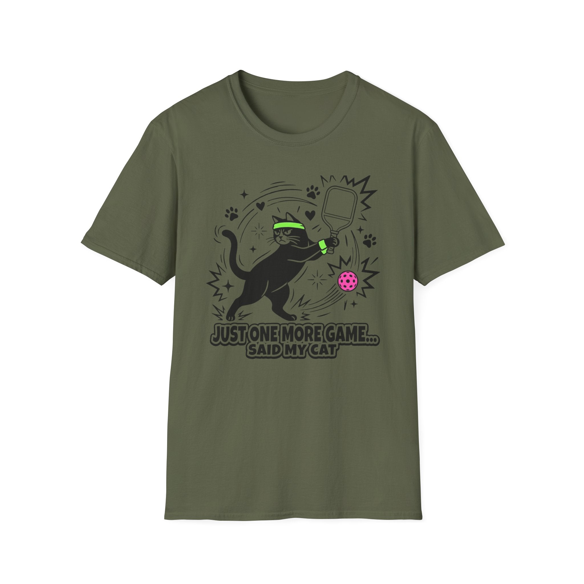 Just one more game said my cat T-Shirt
