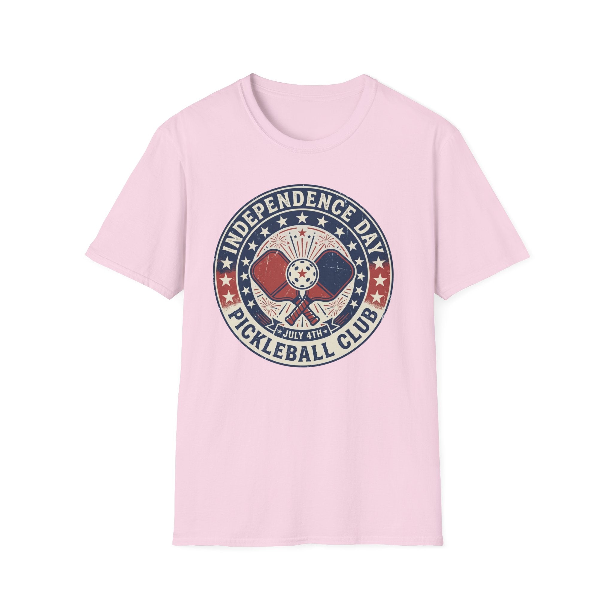 Independence Day Pickleball Club T-Shirt
