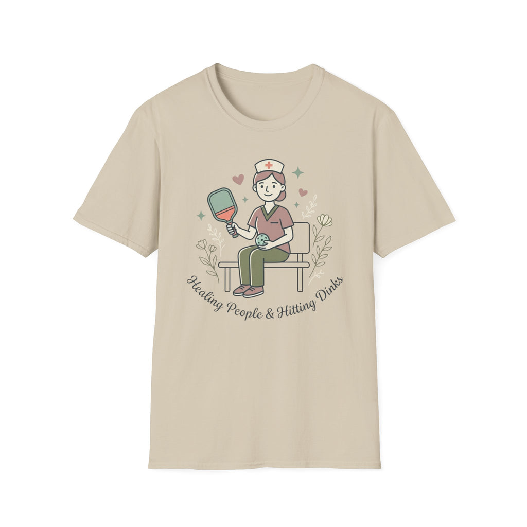Healing people hitting dinks T-Shirt