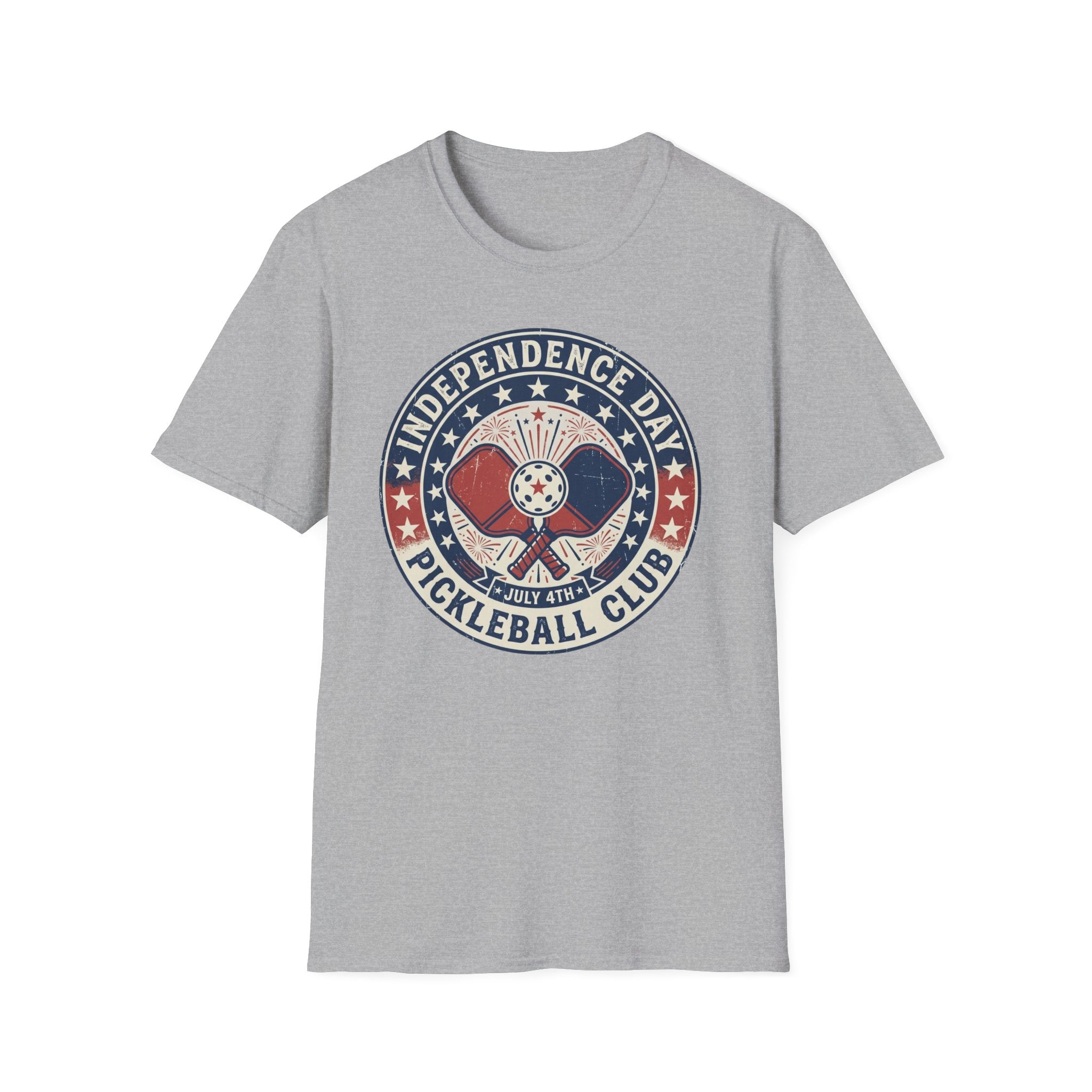 Independence Day Pickleball Club T-Shirt
