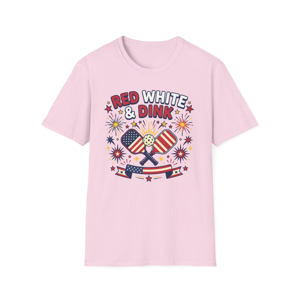 Red, white & Dink T-Shirt