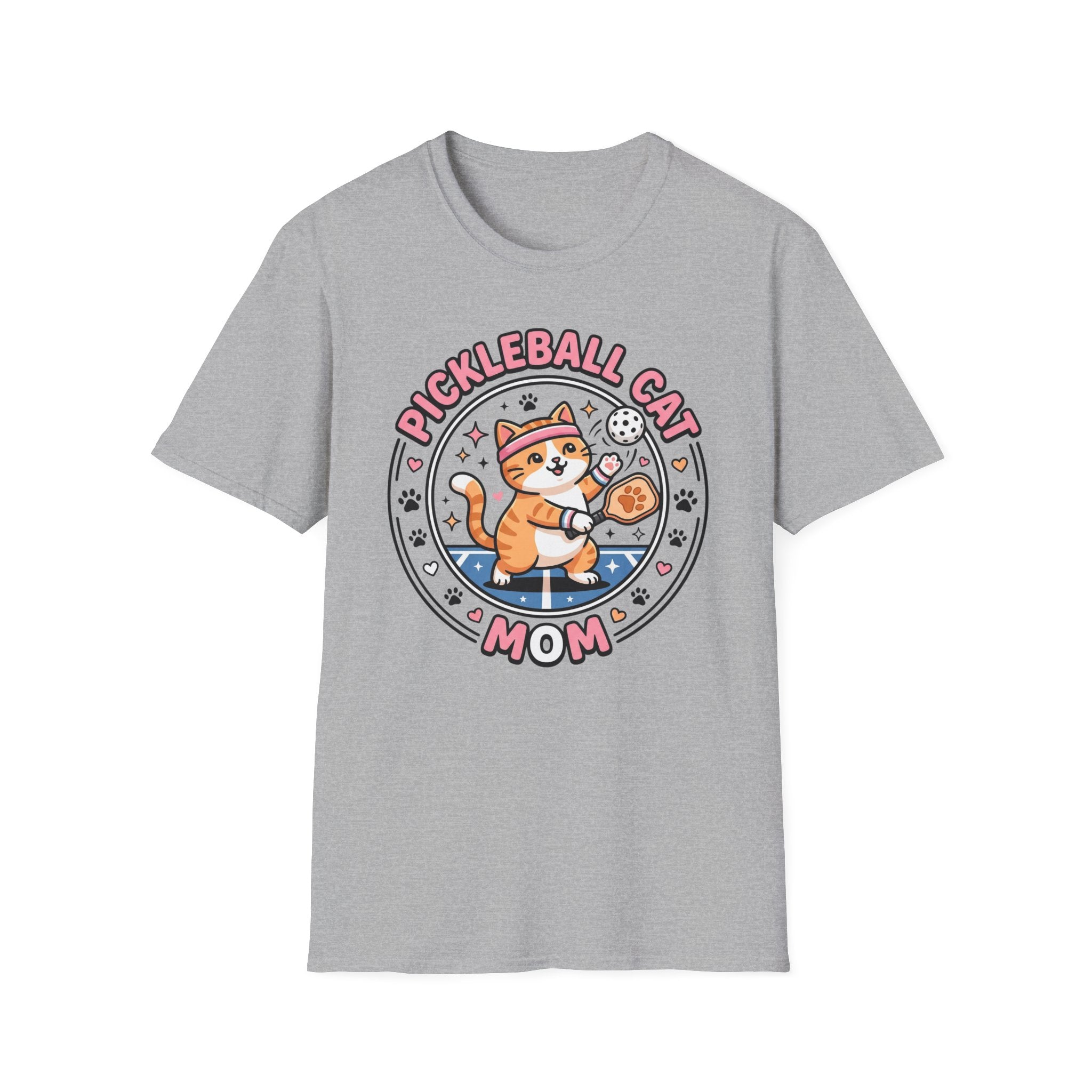 Pickleball cat Mom T-Shirt
