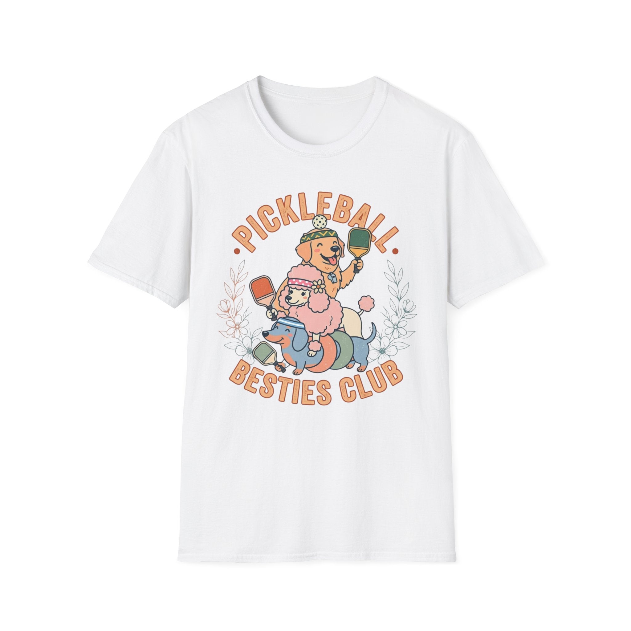 Pickleball besties club T-Shirt