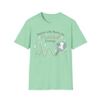 Nurse life runs on pickleball energy T-Shirt