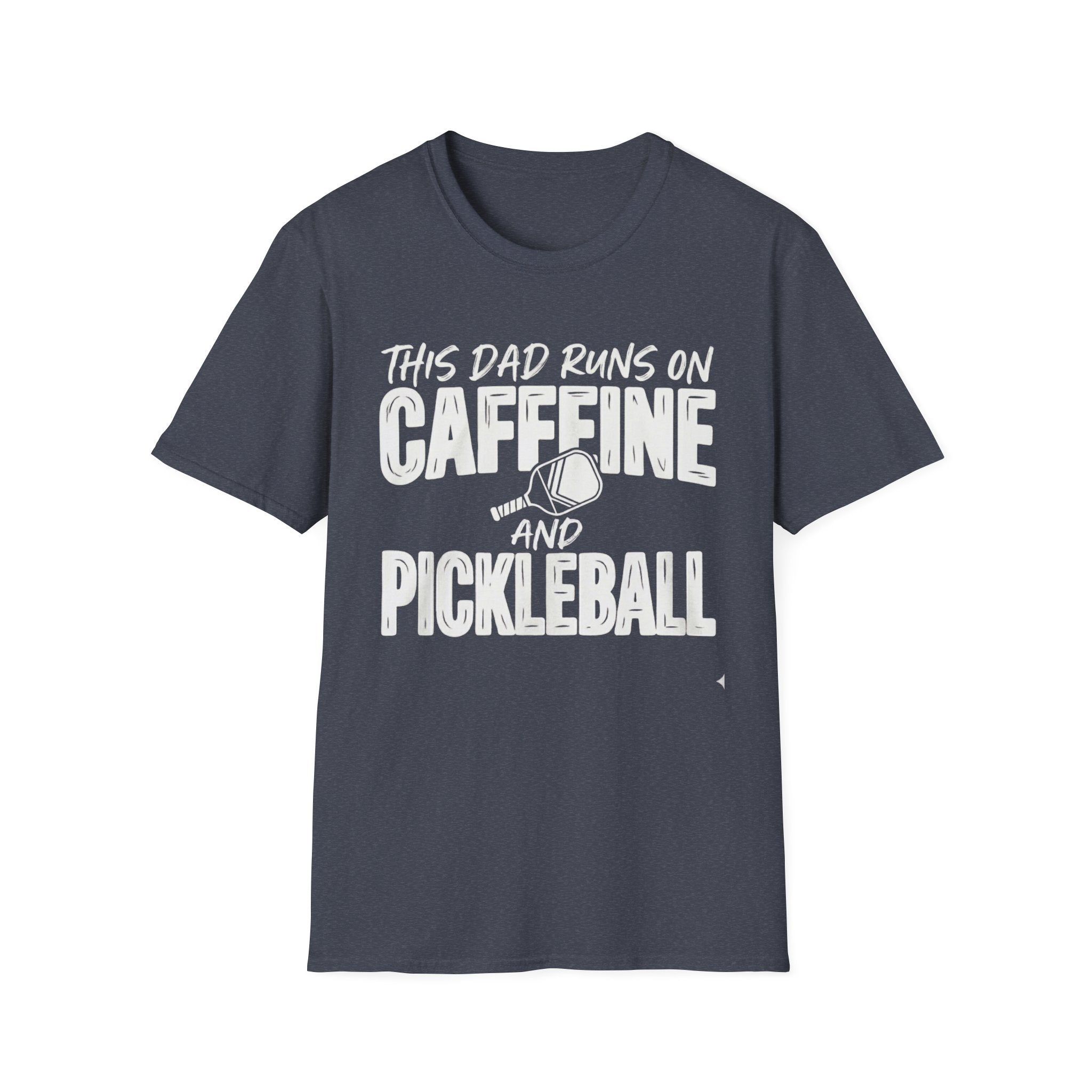This Dad runs on coffee and Pickleball T-Shirt