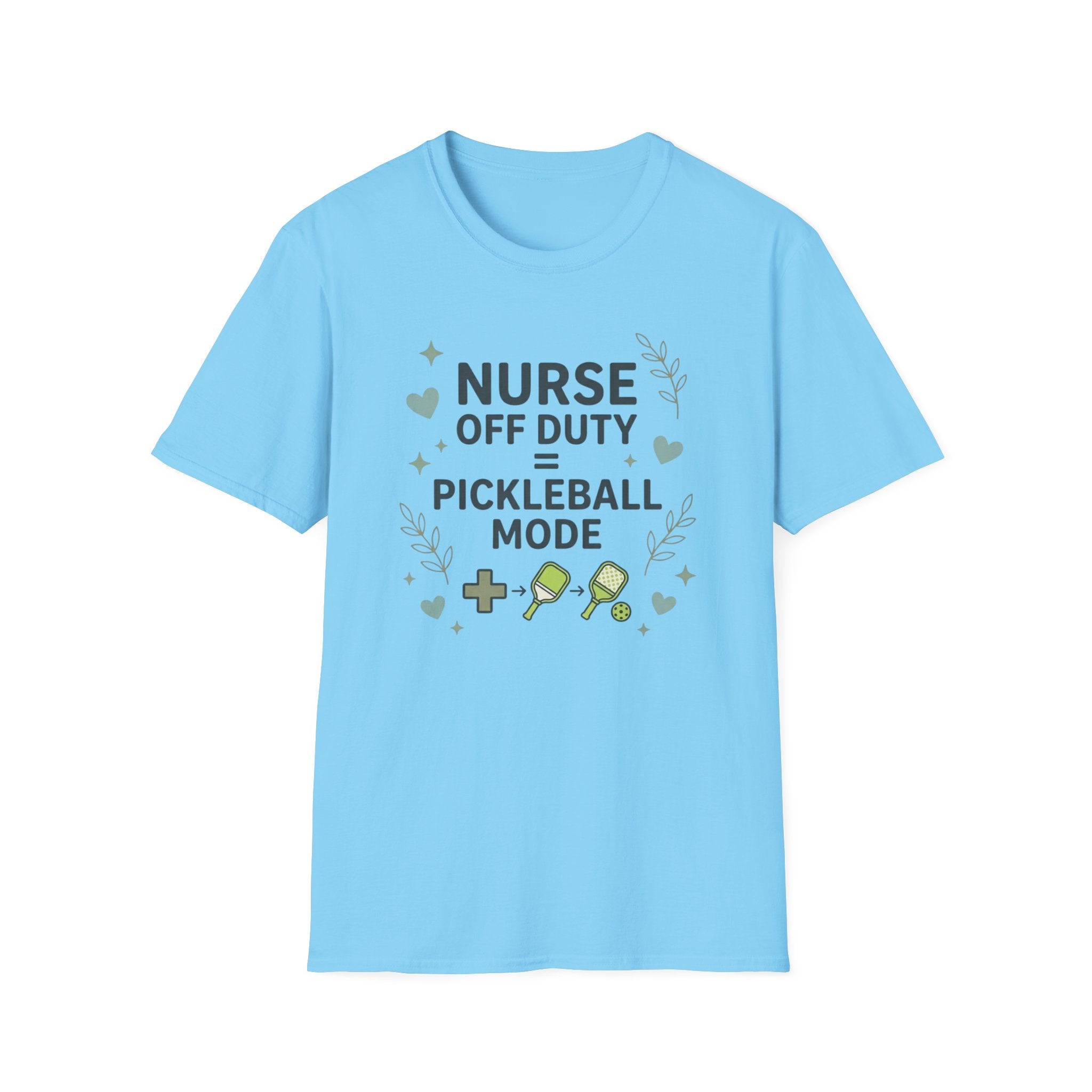 Nurse off duty pickleball mode T-Shirt