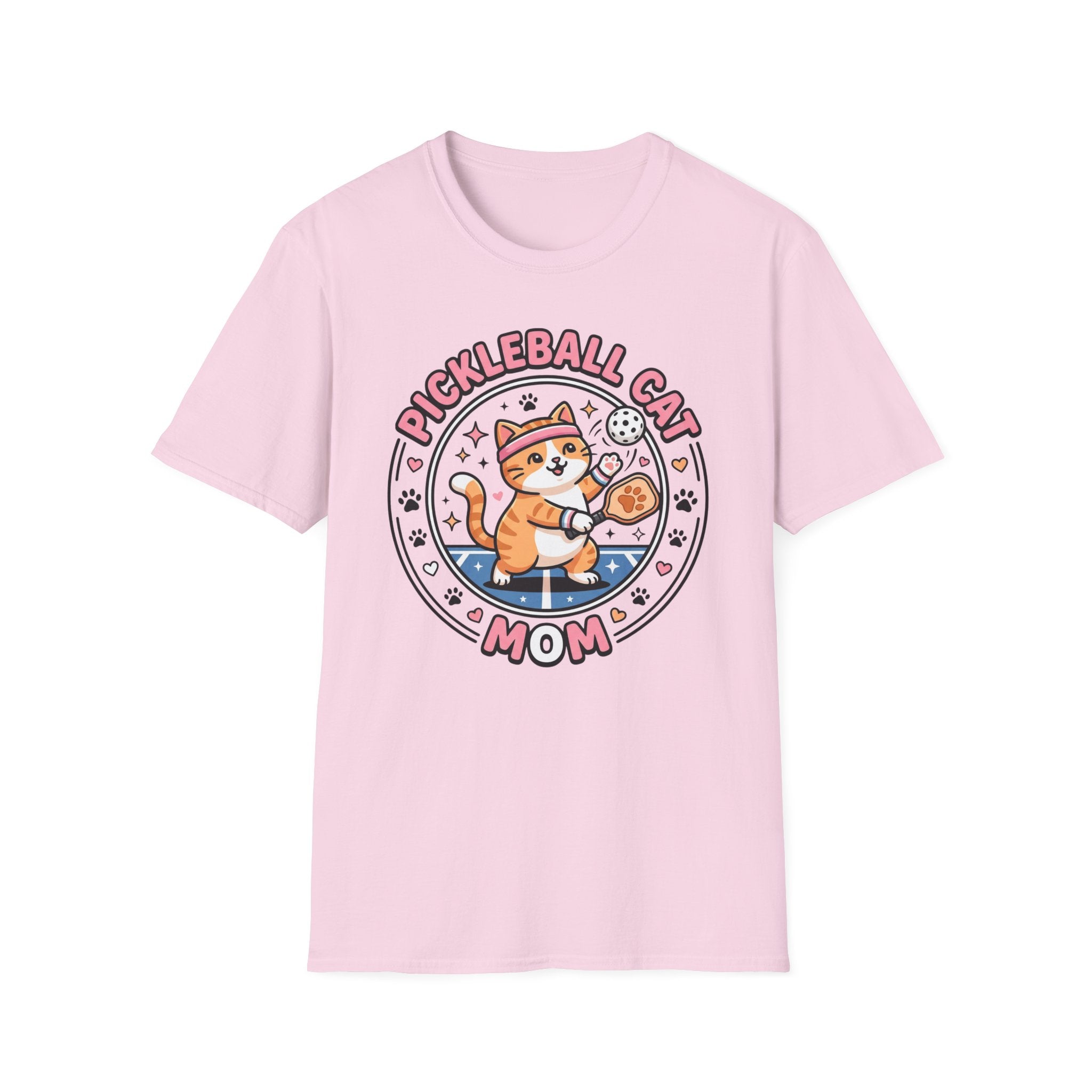 Pickleball cat Mom T-Shirt