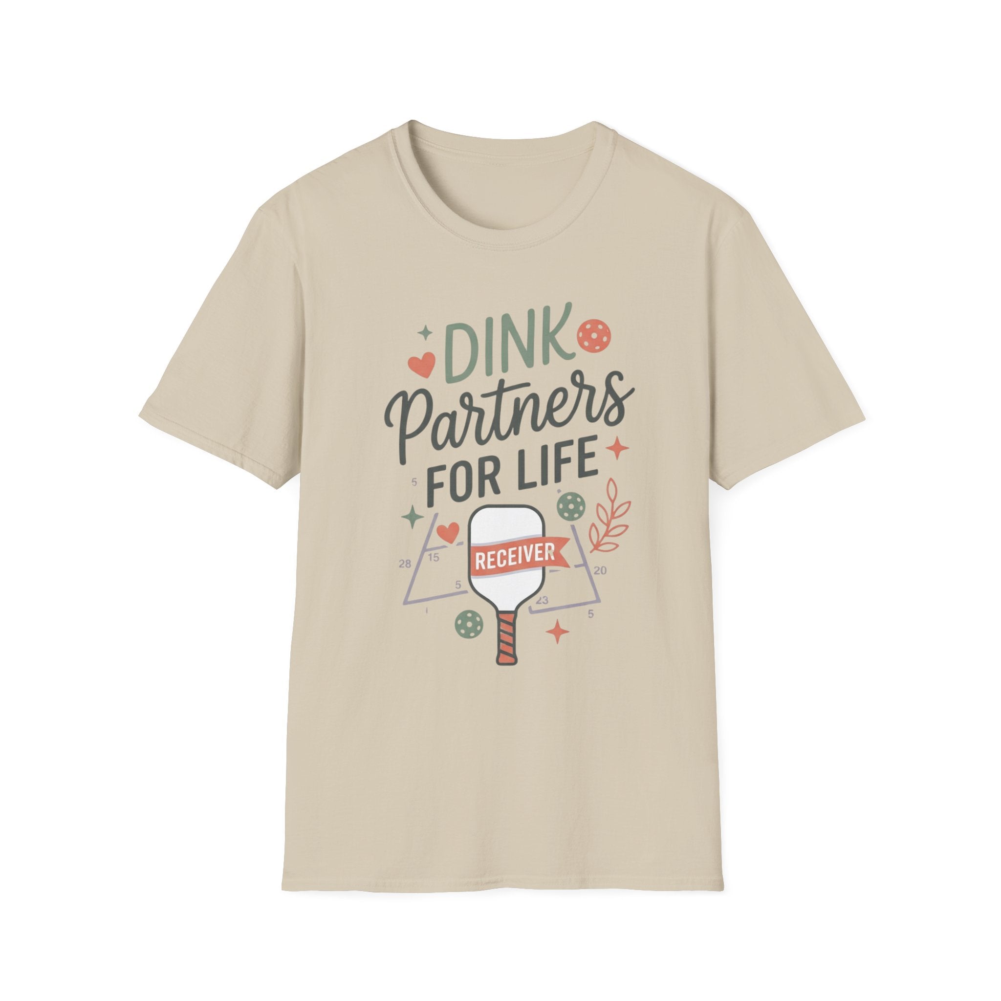 Dink partners for life reciever T-Shirt