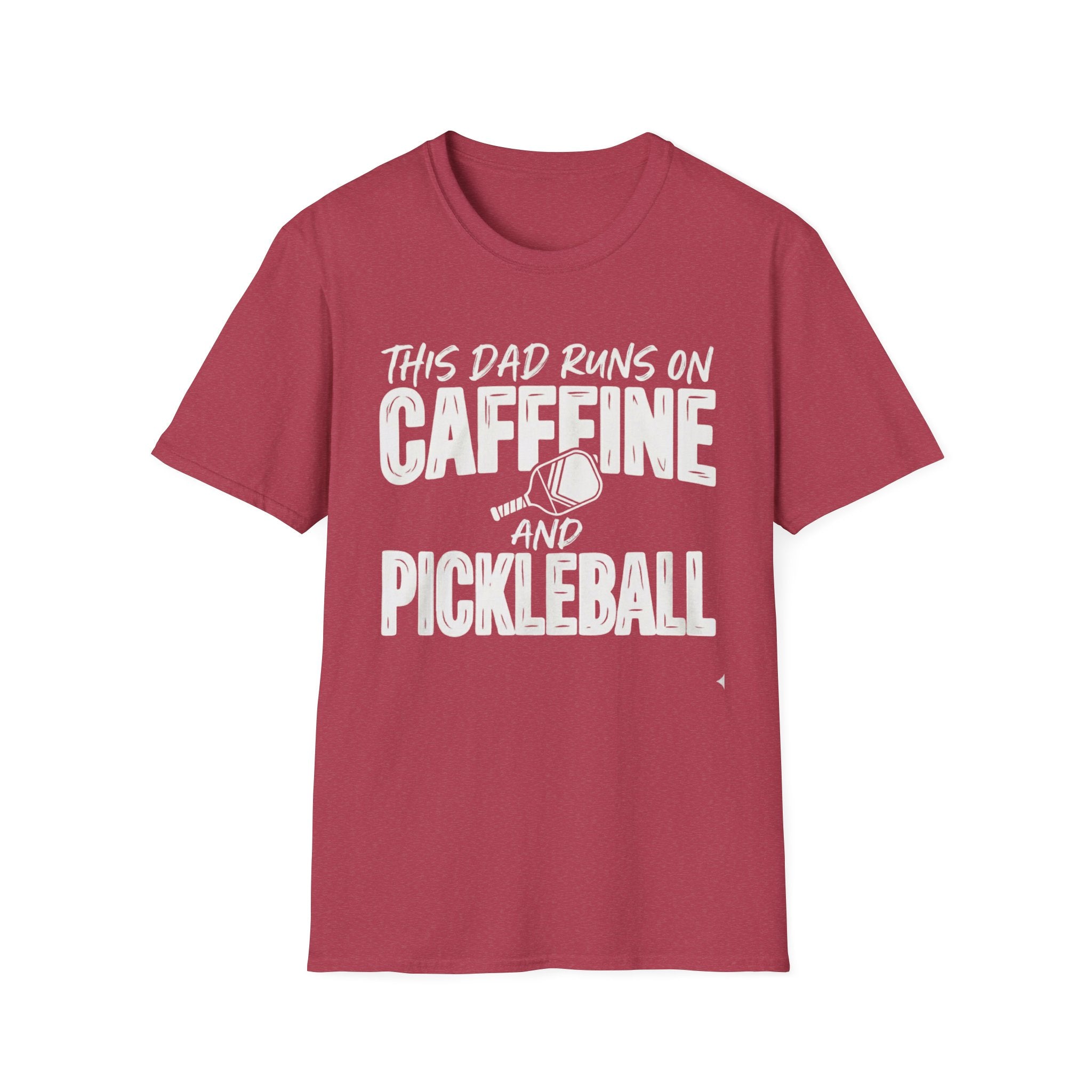 This Dad runs on coffee and Pickleball T-Shirt