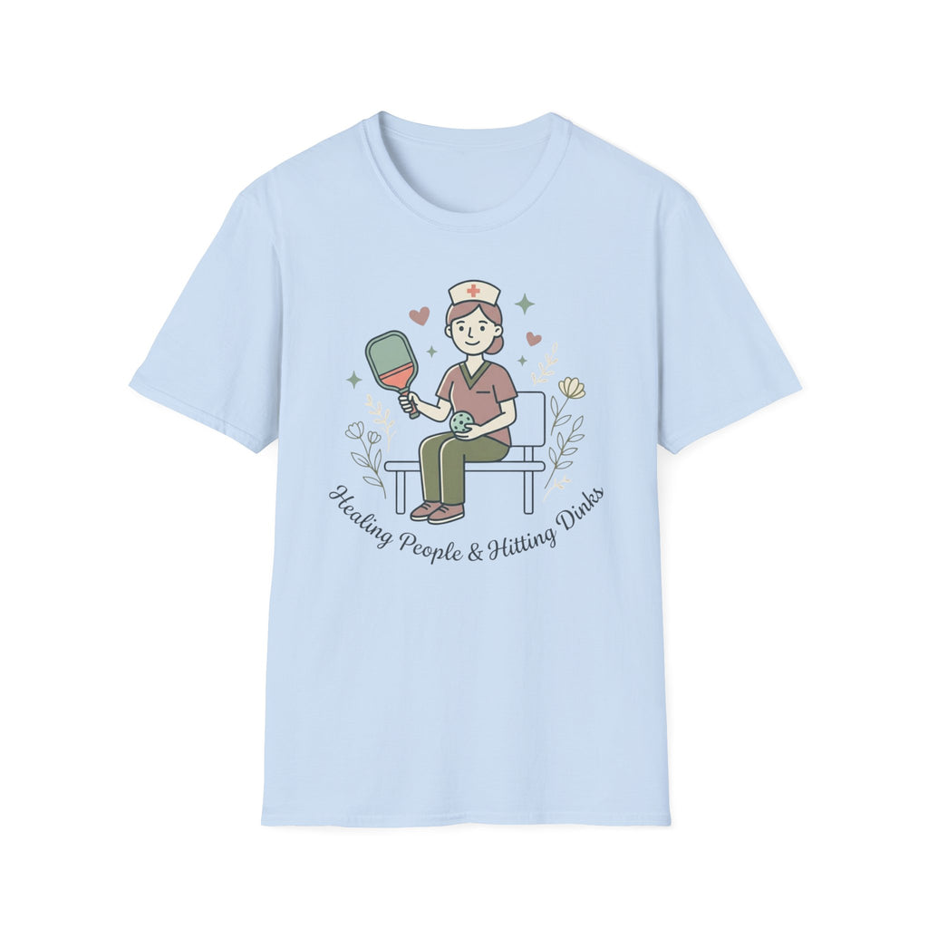 Healing people hitting dinks T-Shirt