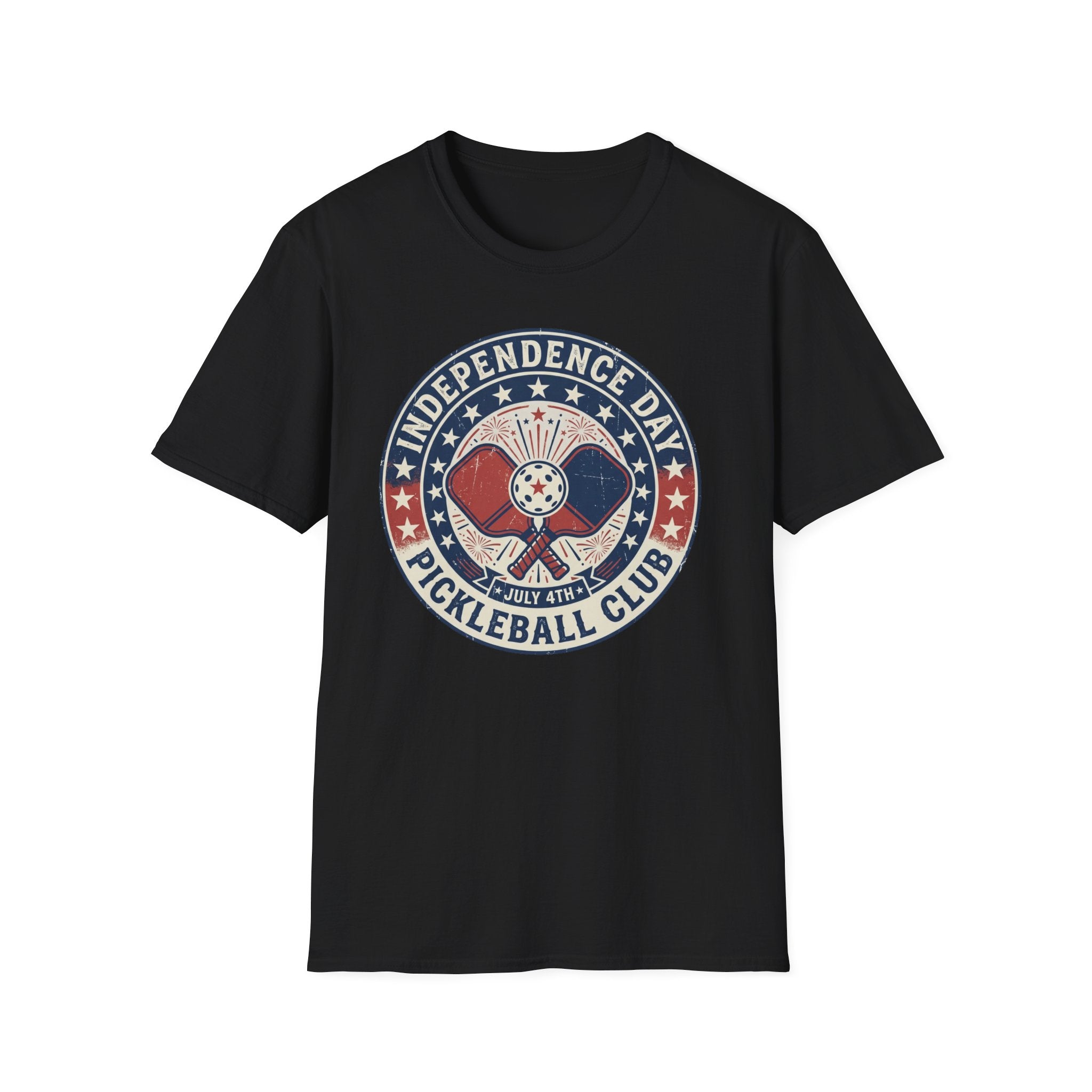 Independence Day Pickleball Club T-Shirt