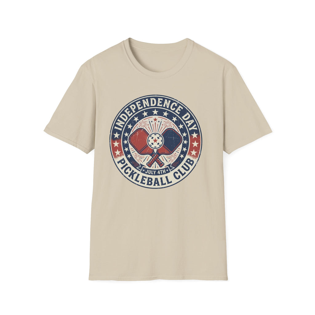 Independence Day Pickleball Club T-Shirt