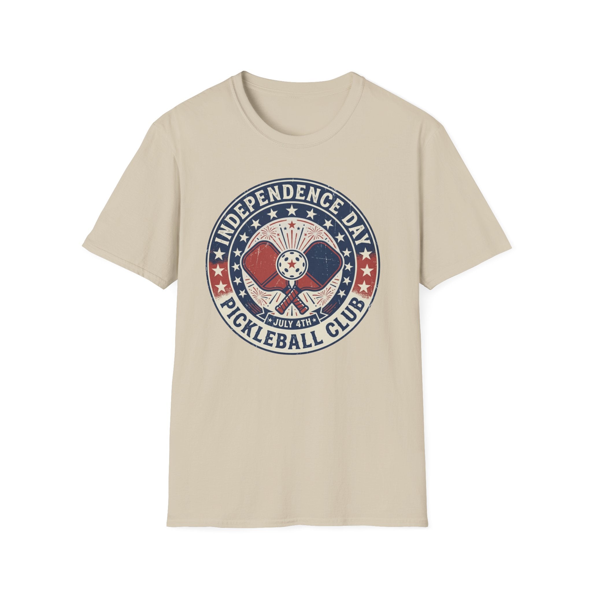 Independence Day Pickleball Club T-Shirt