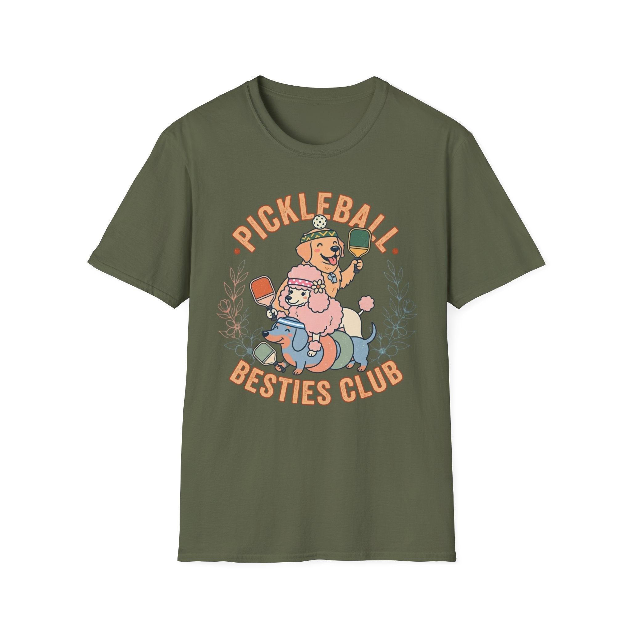 Pickleball besties club T-Shirt