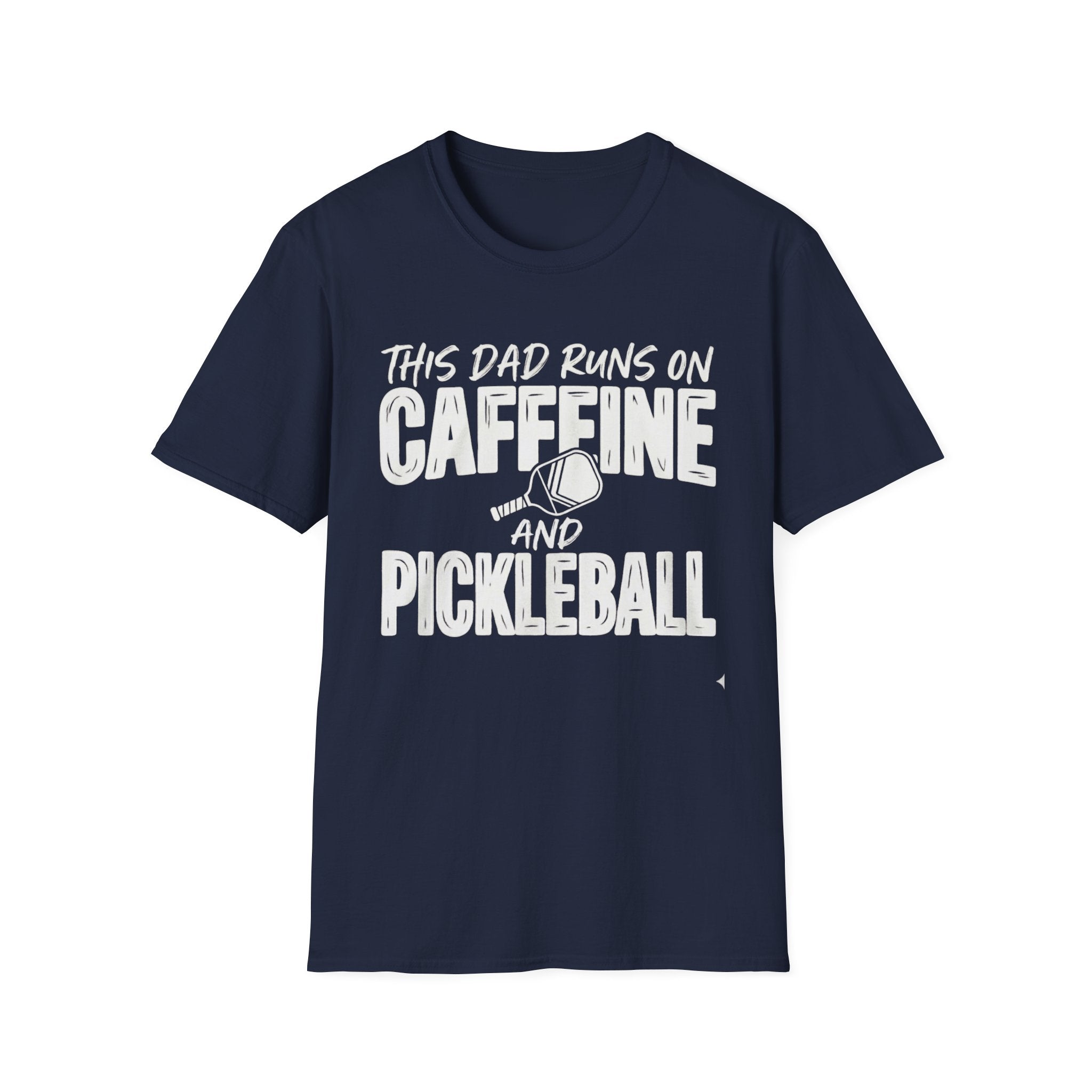 This Dad runs on coffee and Pickleball T-Shirt