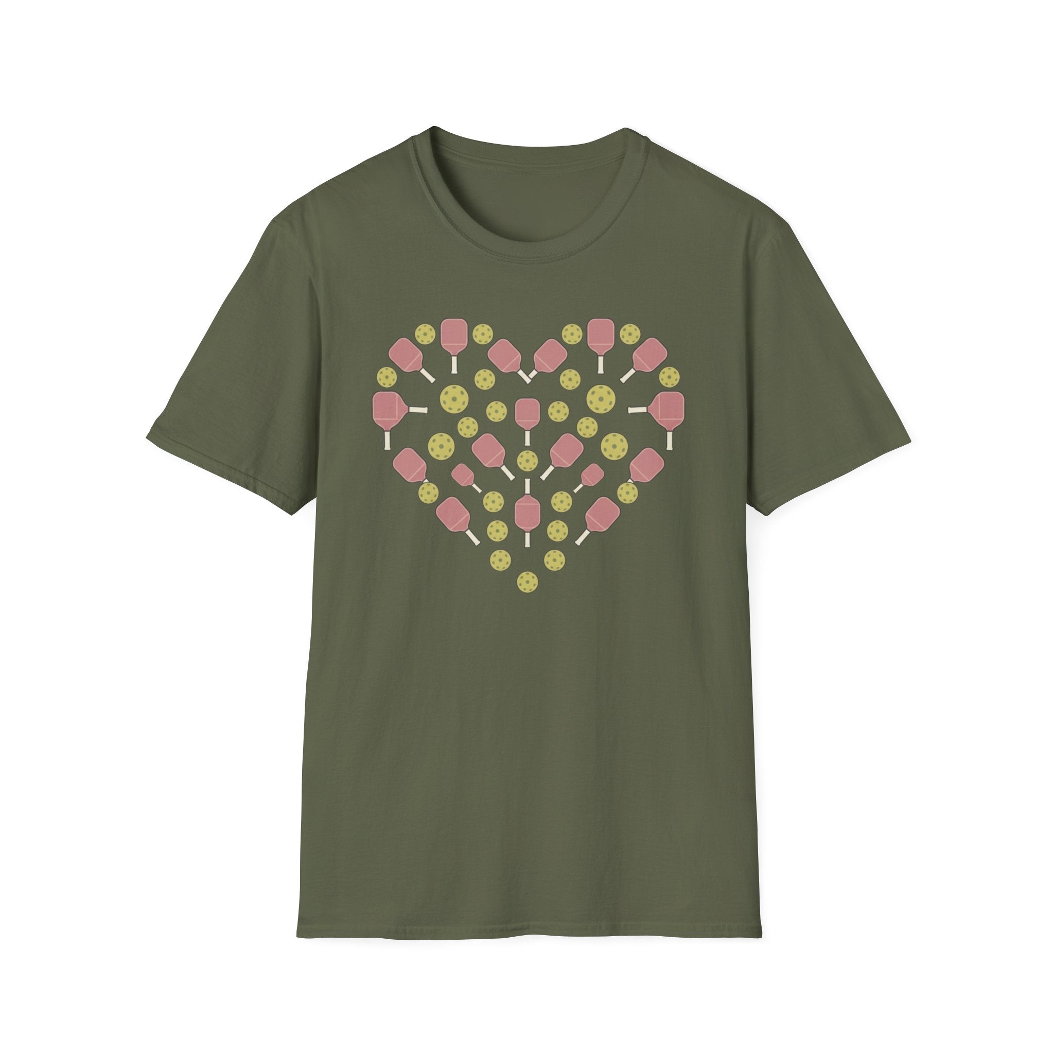 Pickleball Heart T-Shirt