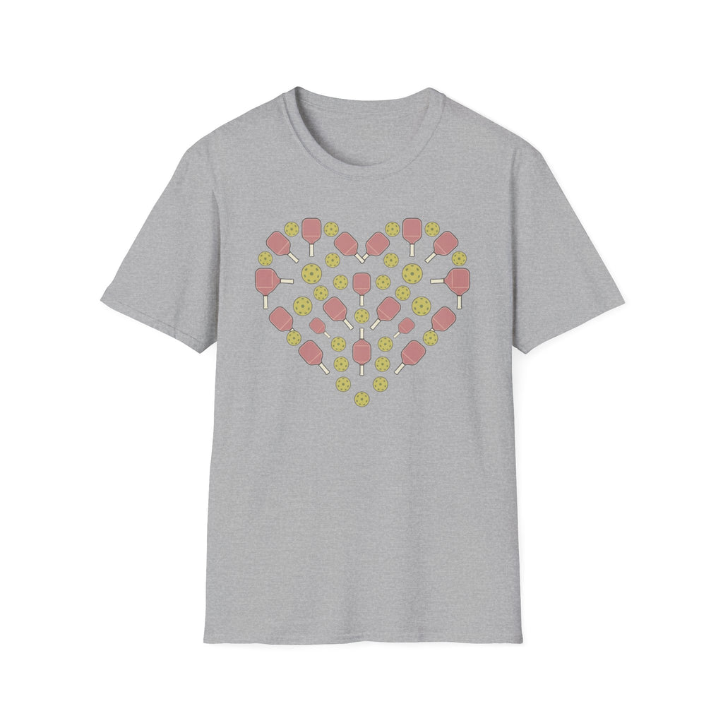 Pickleball Heart T-Shirt