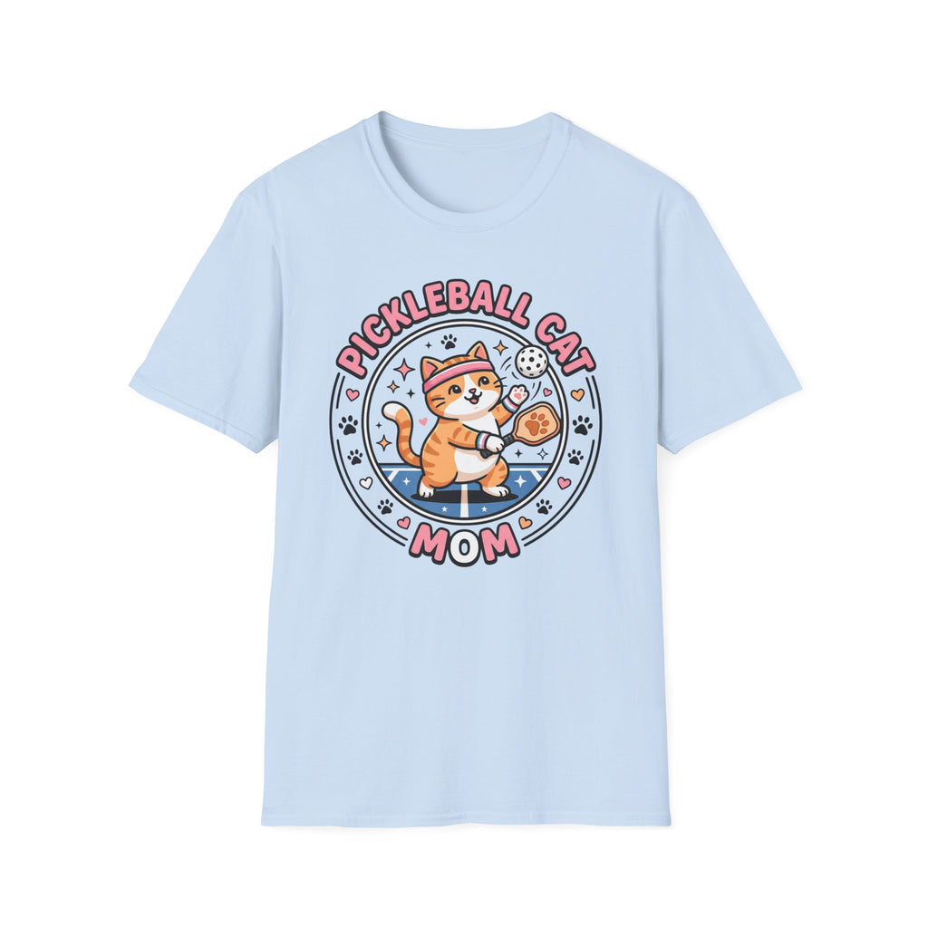 Pickleball cat Mom T-Shirt