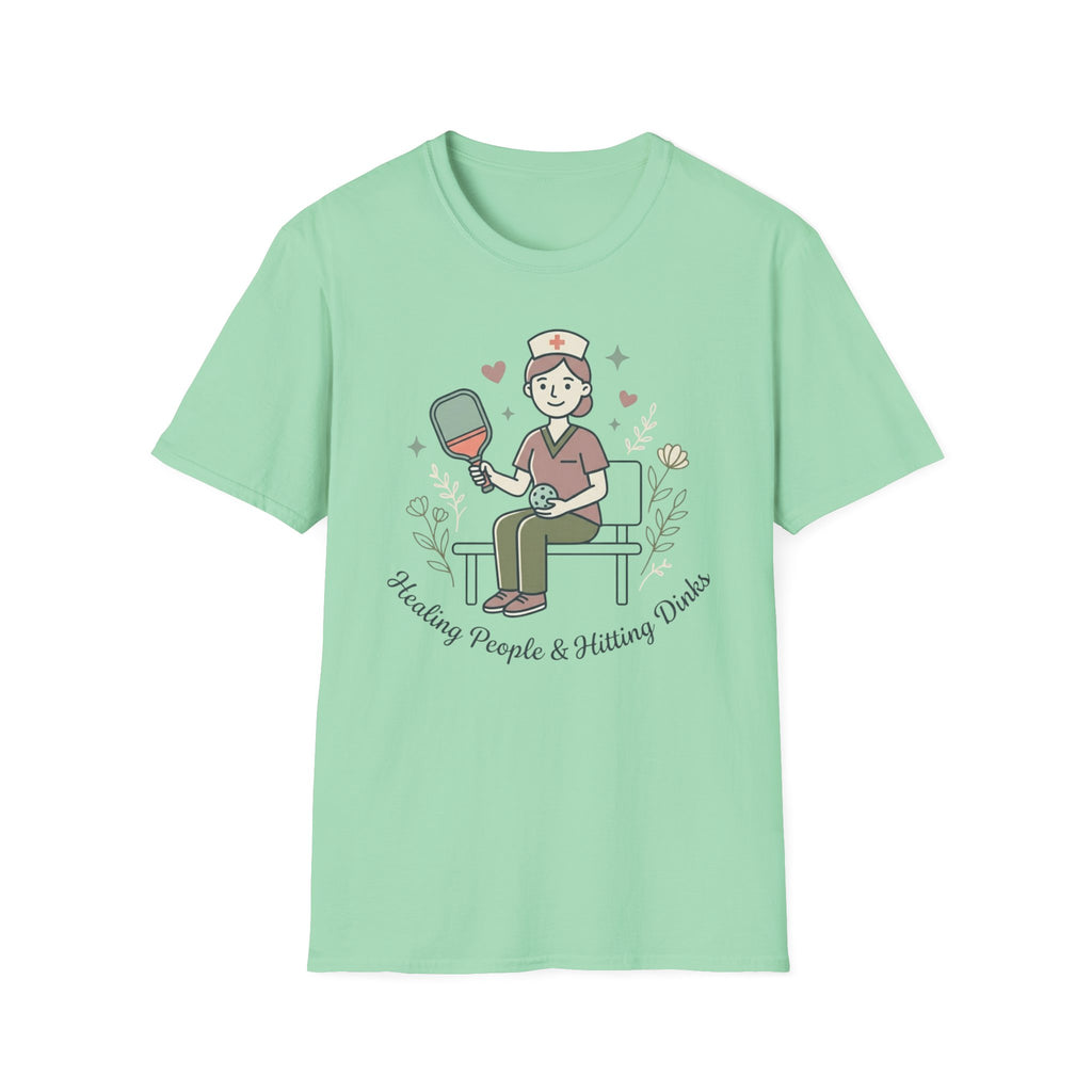 Healing people hitting dinks T-Shirt