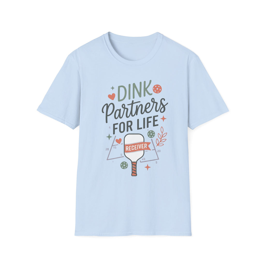 Dink partners for life reciever T-Shirt