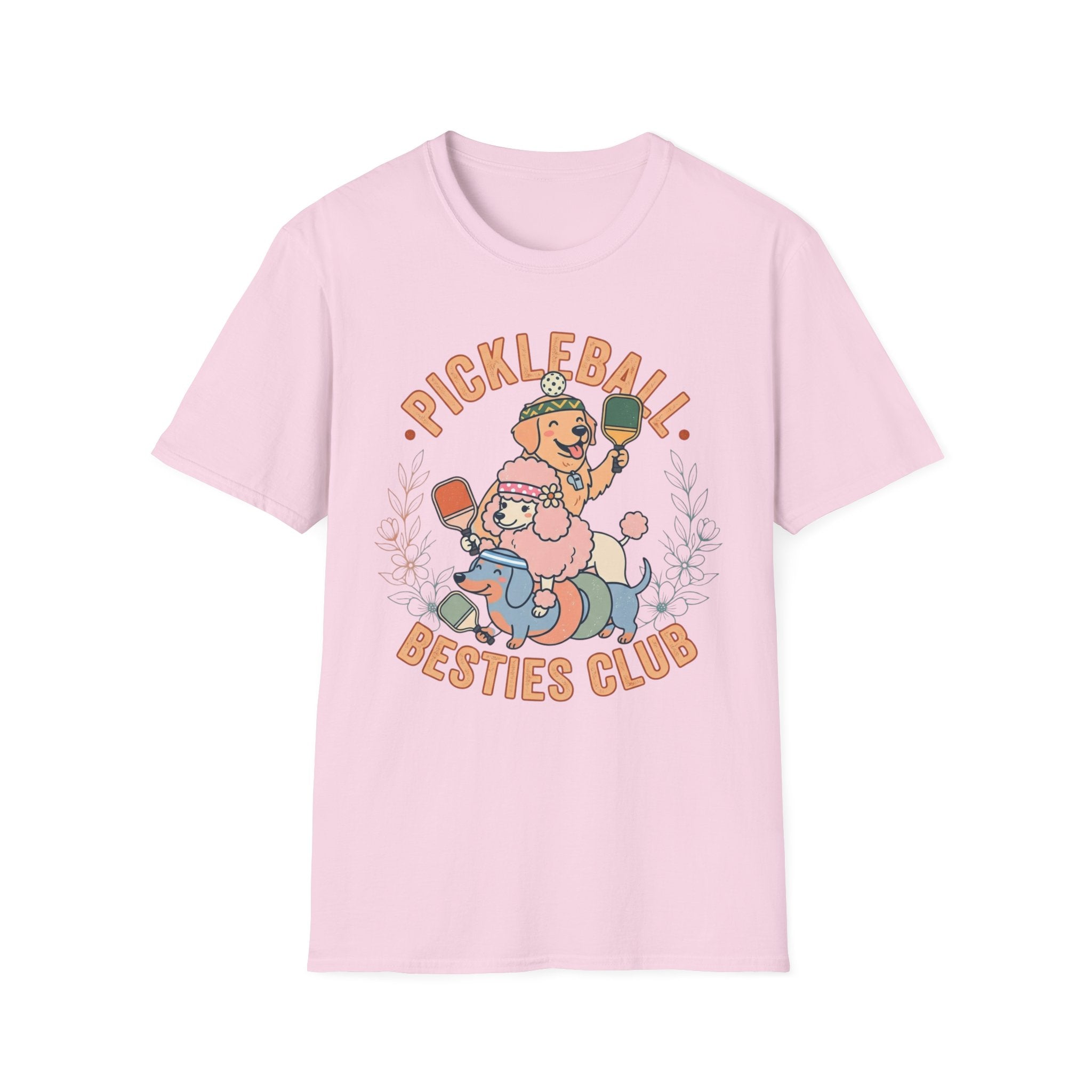 Pickleball besties club T-Shirt