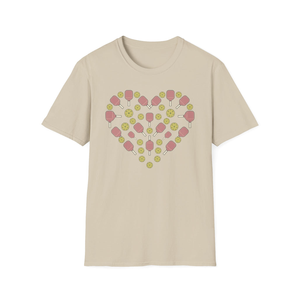 Pickleball Heart T-Shirt