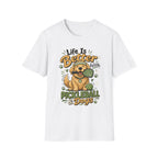 Life is better with pickleball and dogs T-Shirt