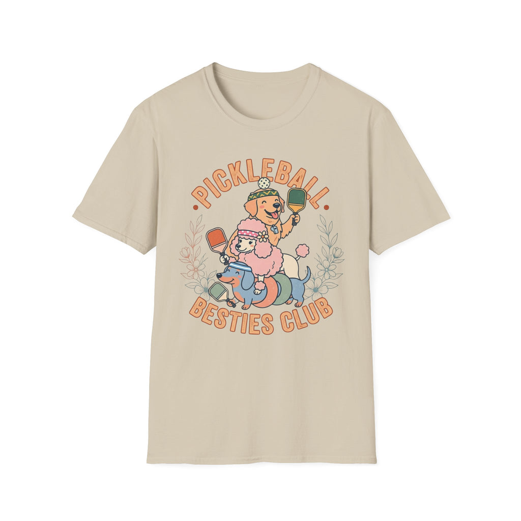 Pickleball besties club T-Shirt