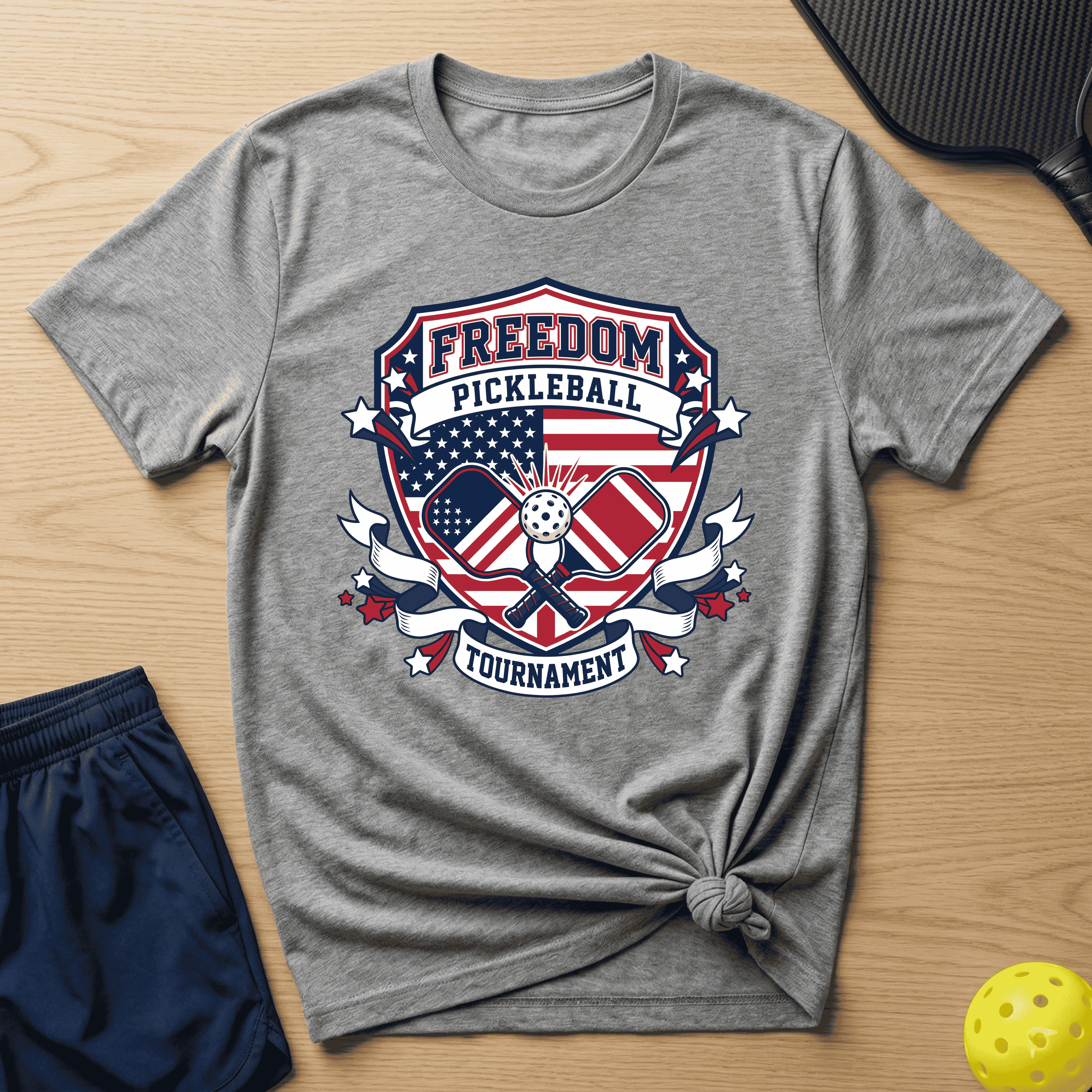 Freedom pickleball tournament T-Shirt
