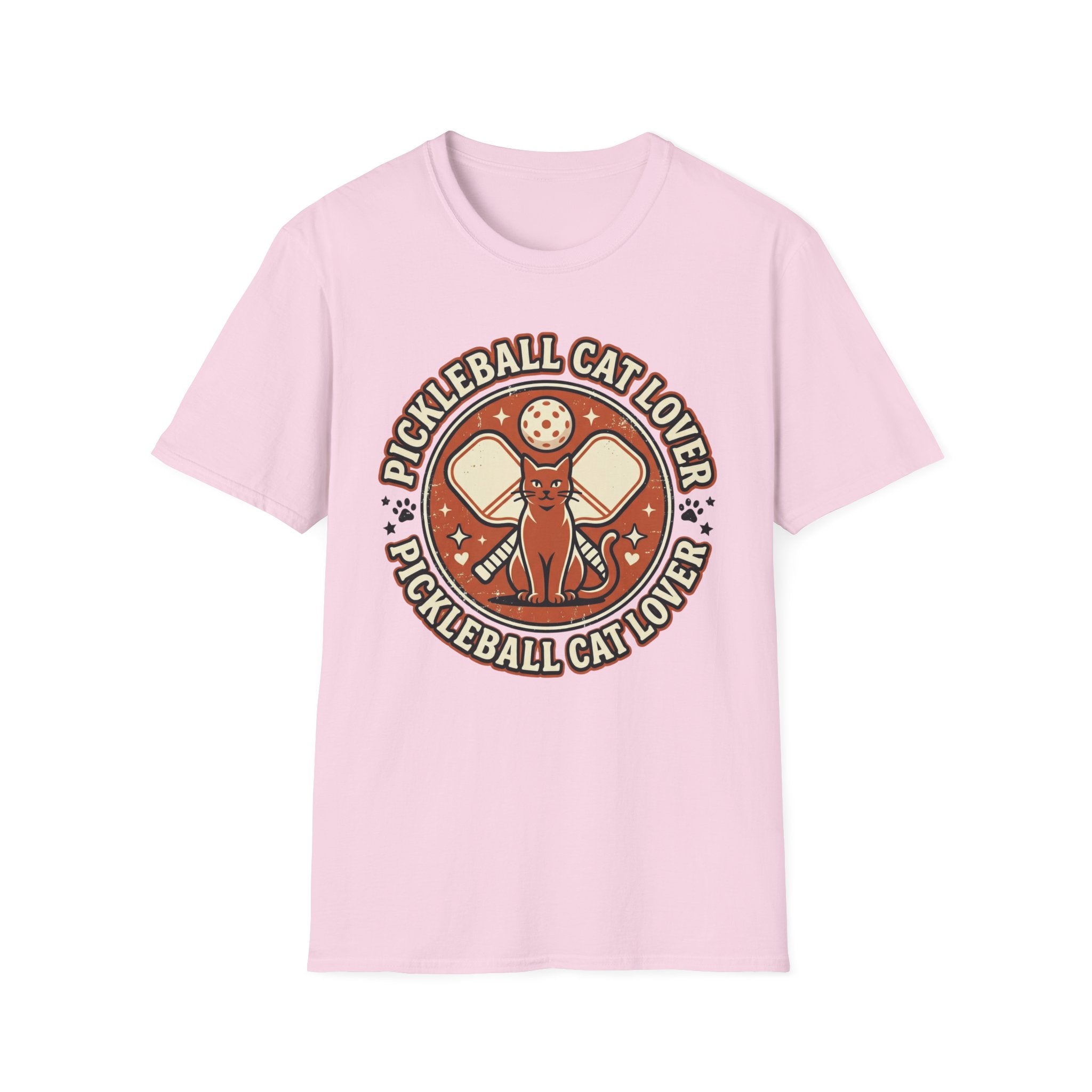 Pickleball cat lover T-Shirt