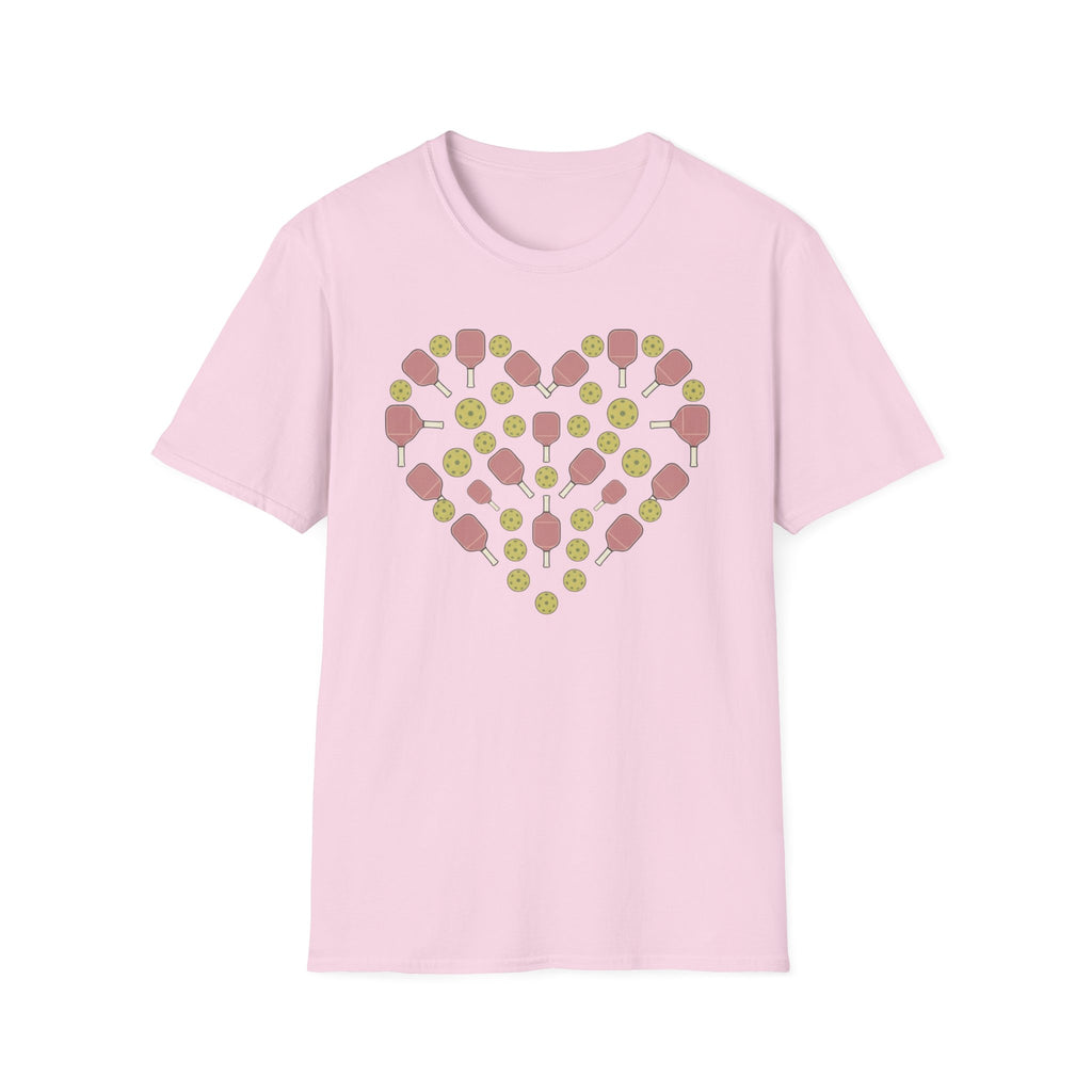 Pickleball Heart T-Shirt