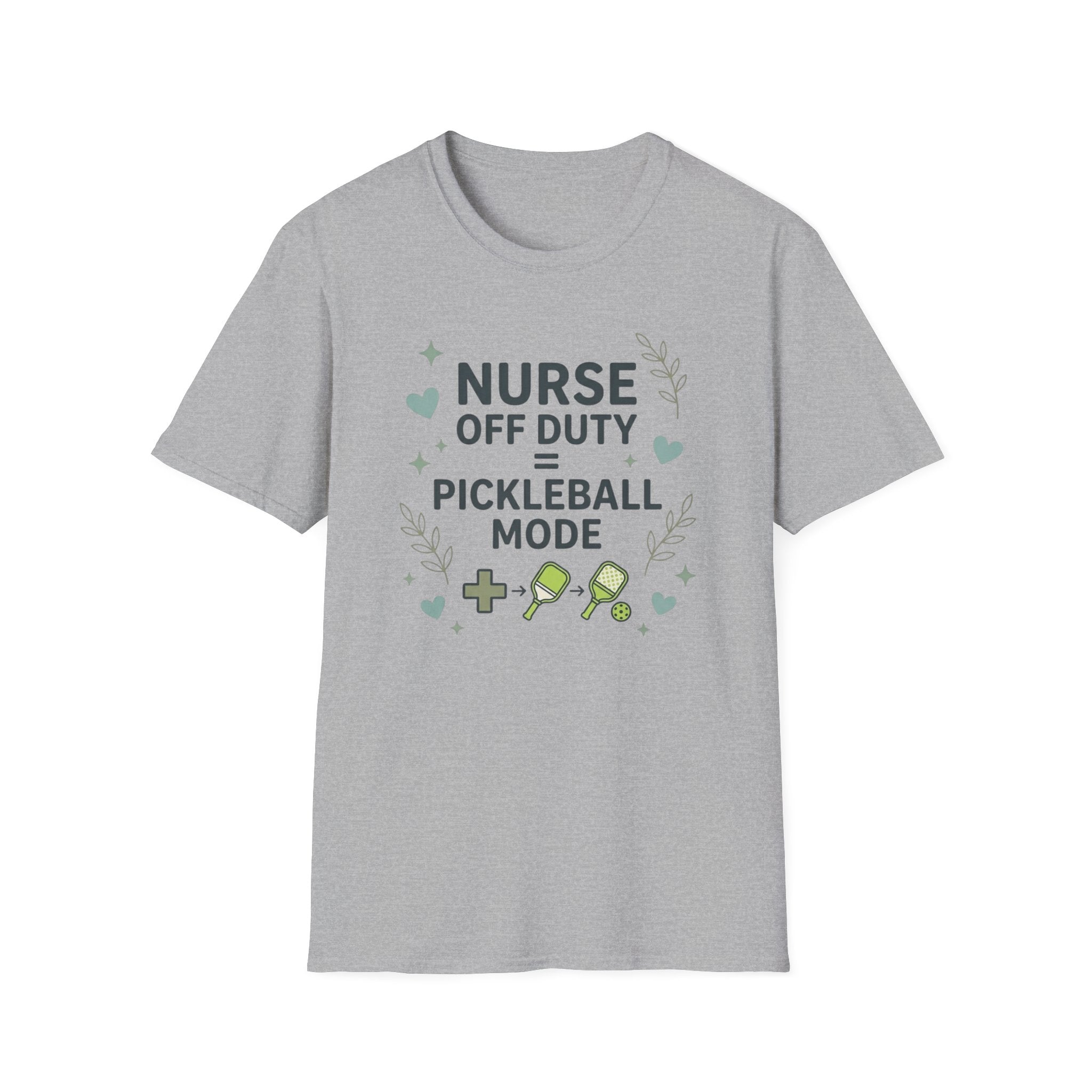 Nurse off duty pickleball mode T-Shirt