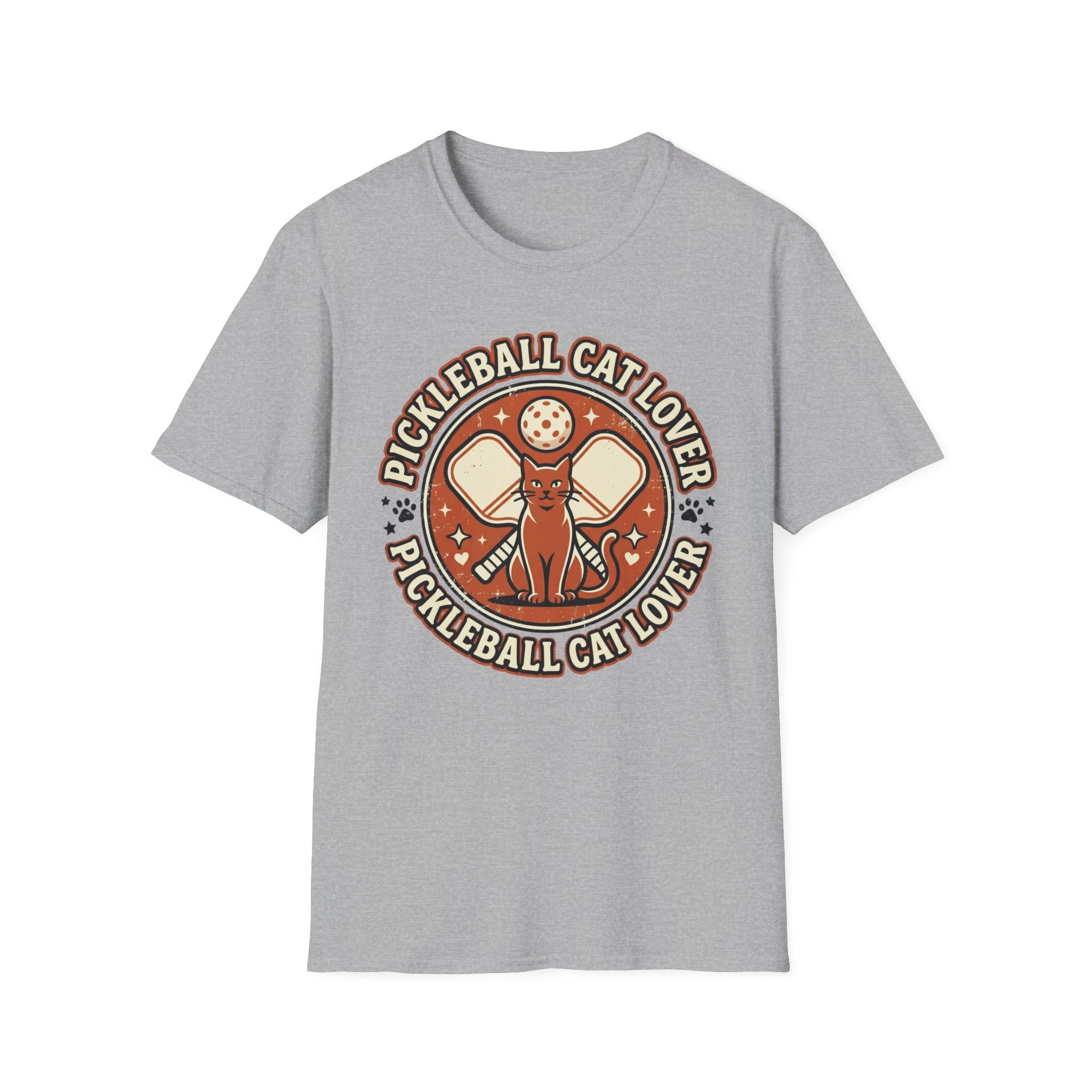 Pickleball cat lover T-Shirt