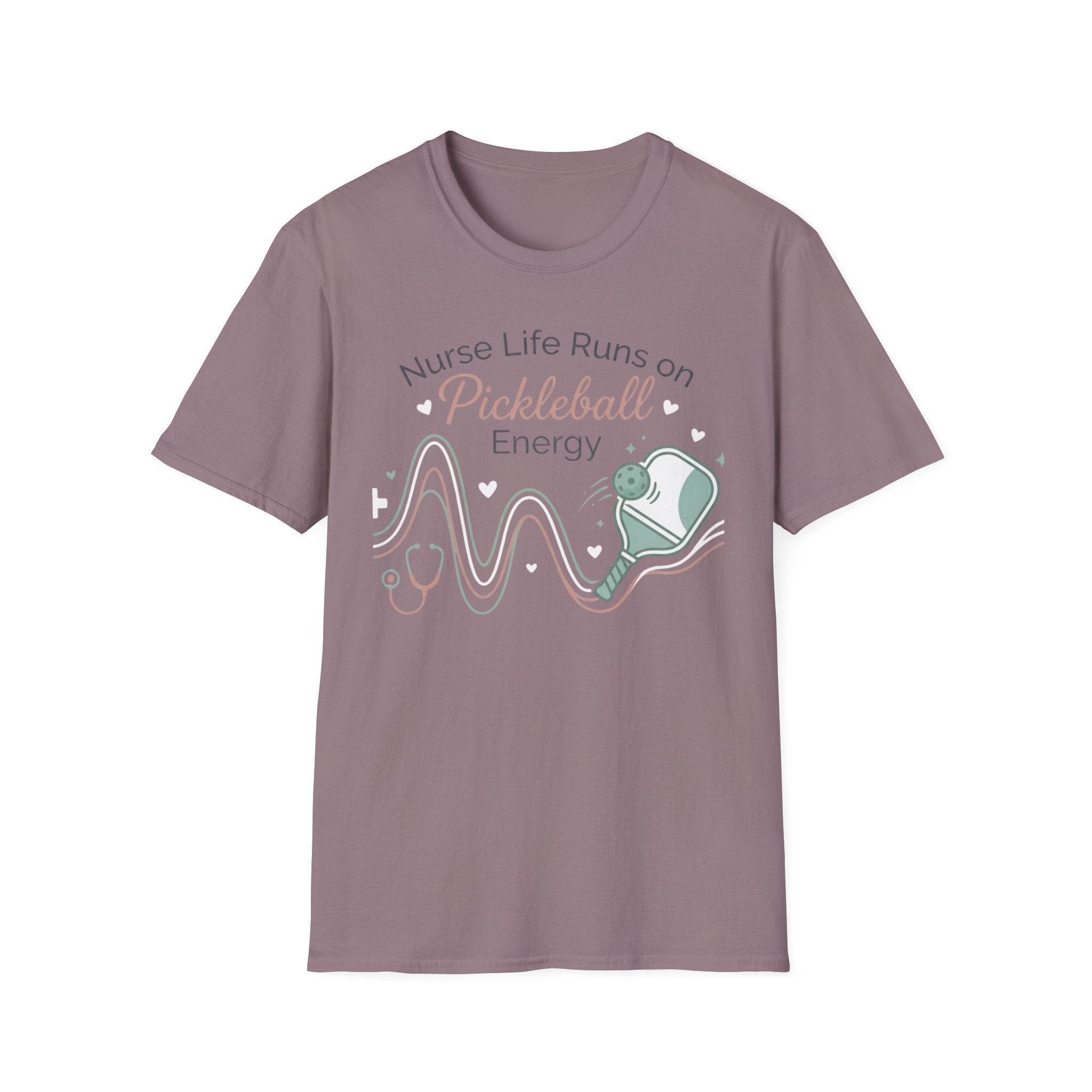 Nurse life runs on pickleball energy T-Shirt