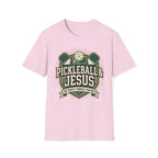 Pickleball And Jesus Perfect doubles T-Shirt