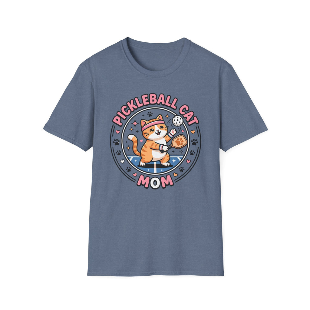 Pickleball cat Mom T-Shirt