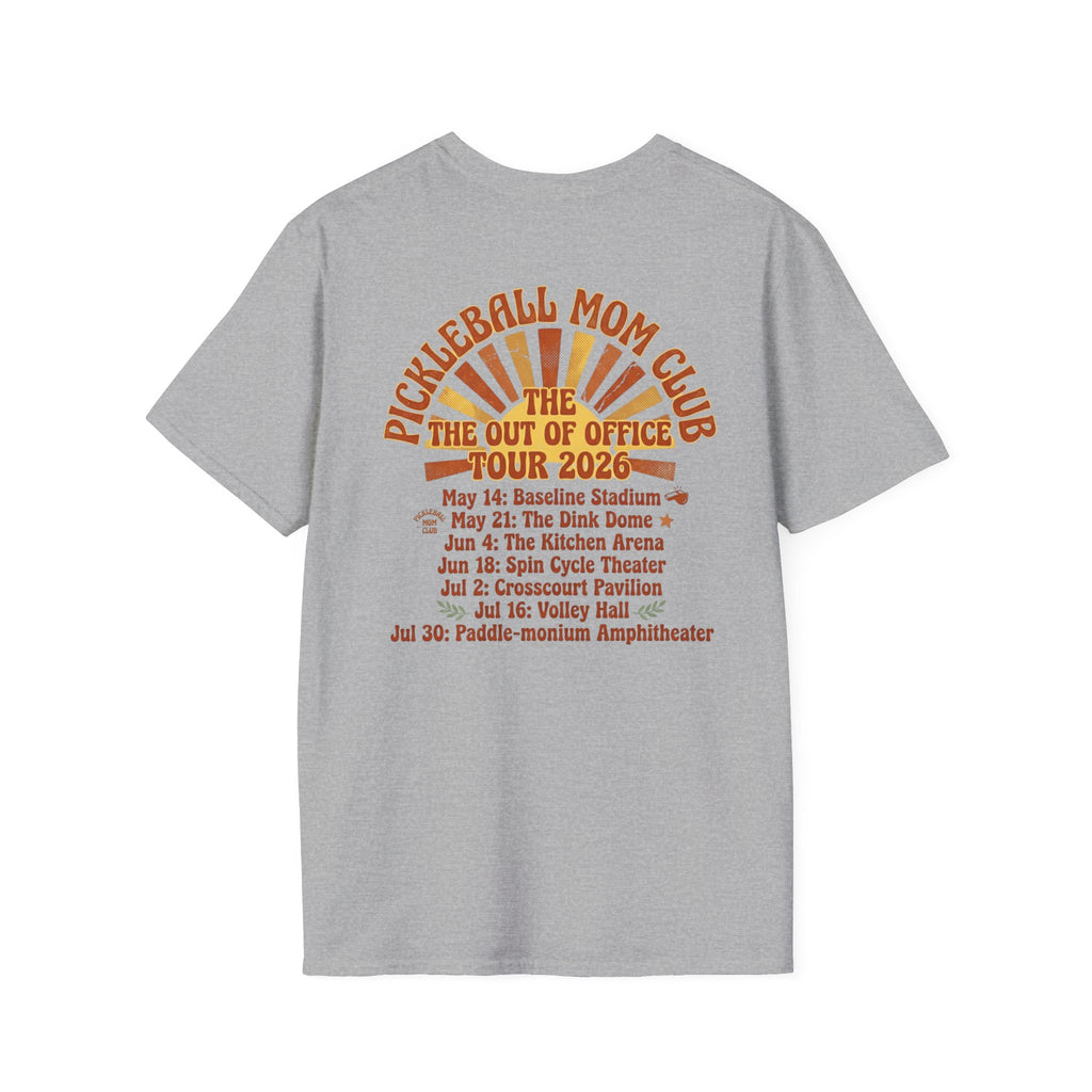 Pickleball Mom's club tour T-Shirt