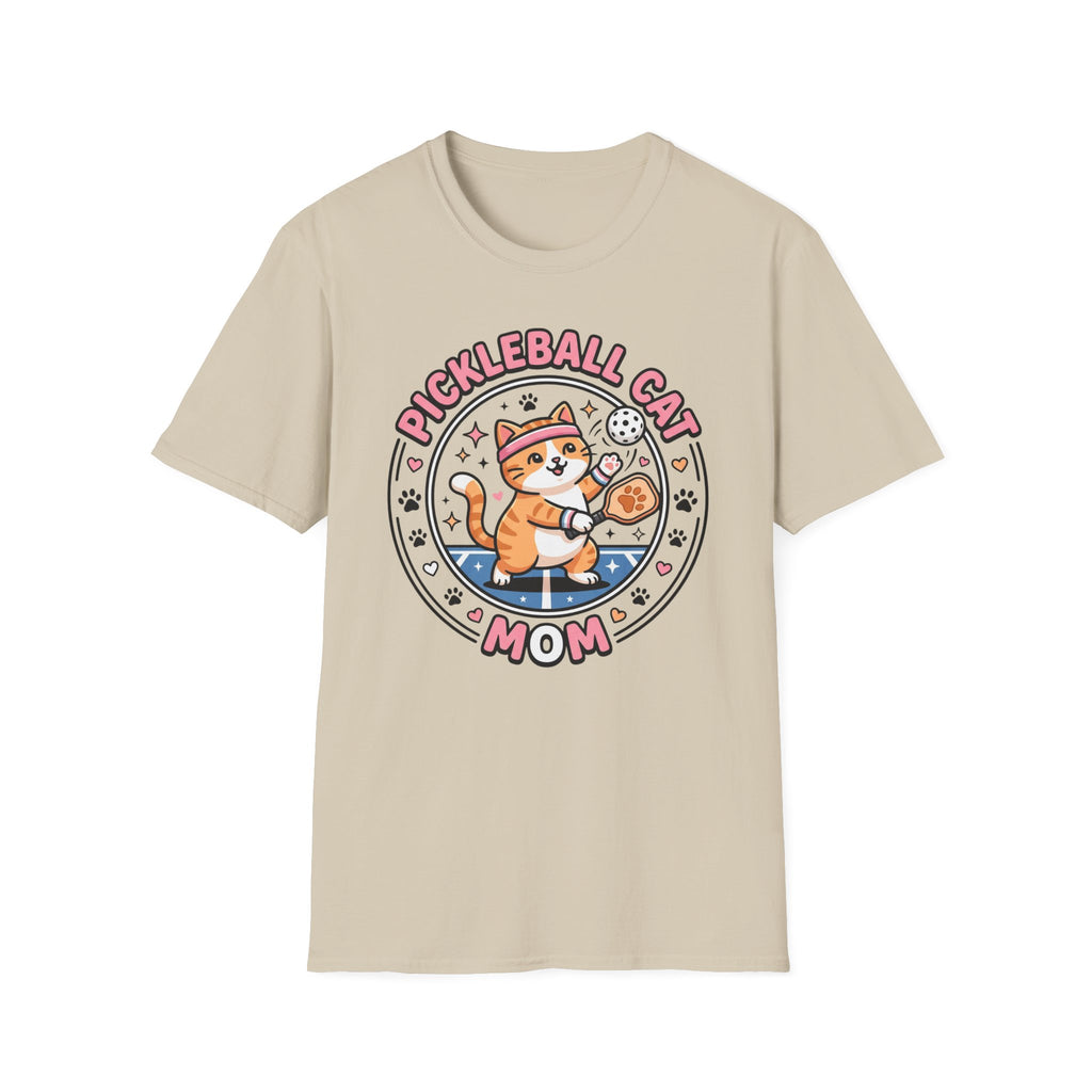 Pickleball cat Mom T-Shirt