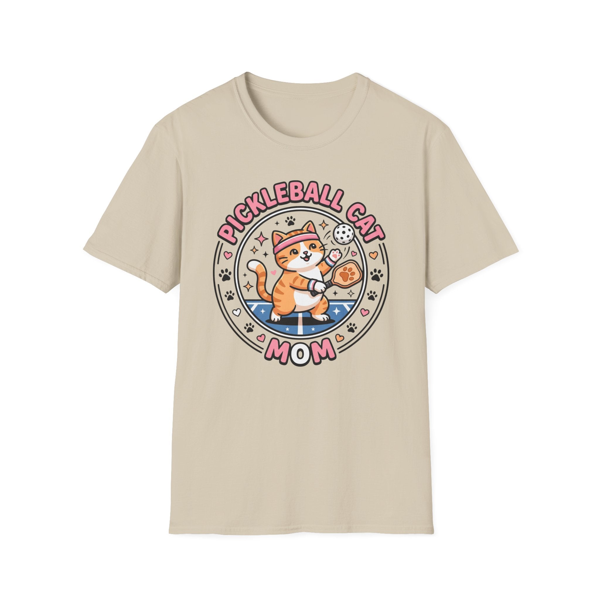 Pickleball cat Mom T-Shirt
