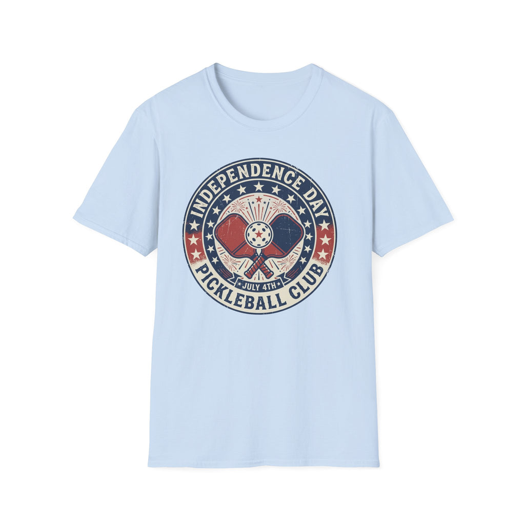 Independence Day Pickleball Club T-Shirt