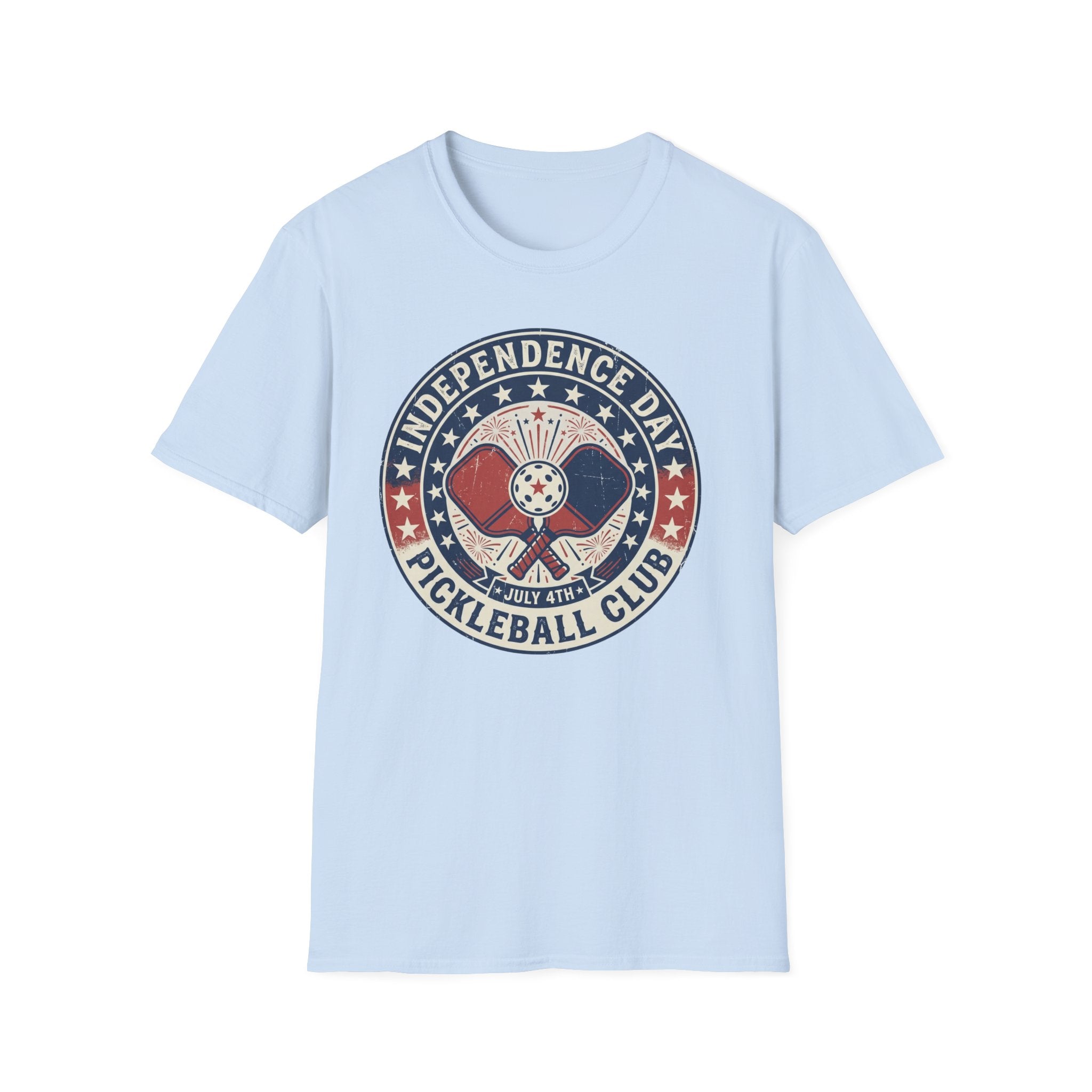Independence Day Pickleball Club T-Shirt